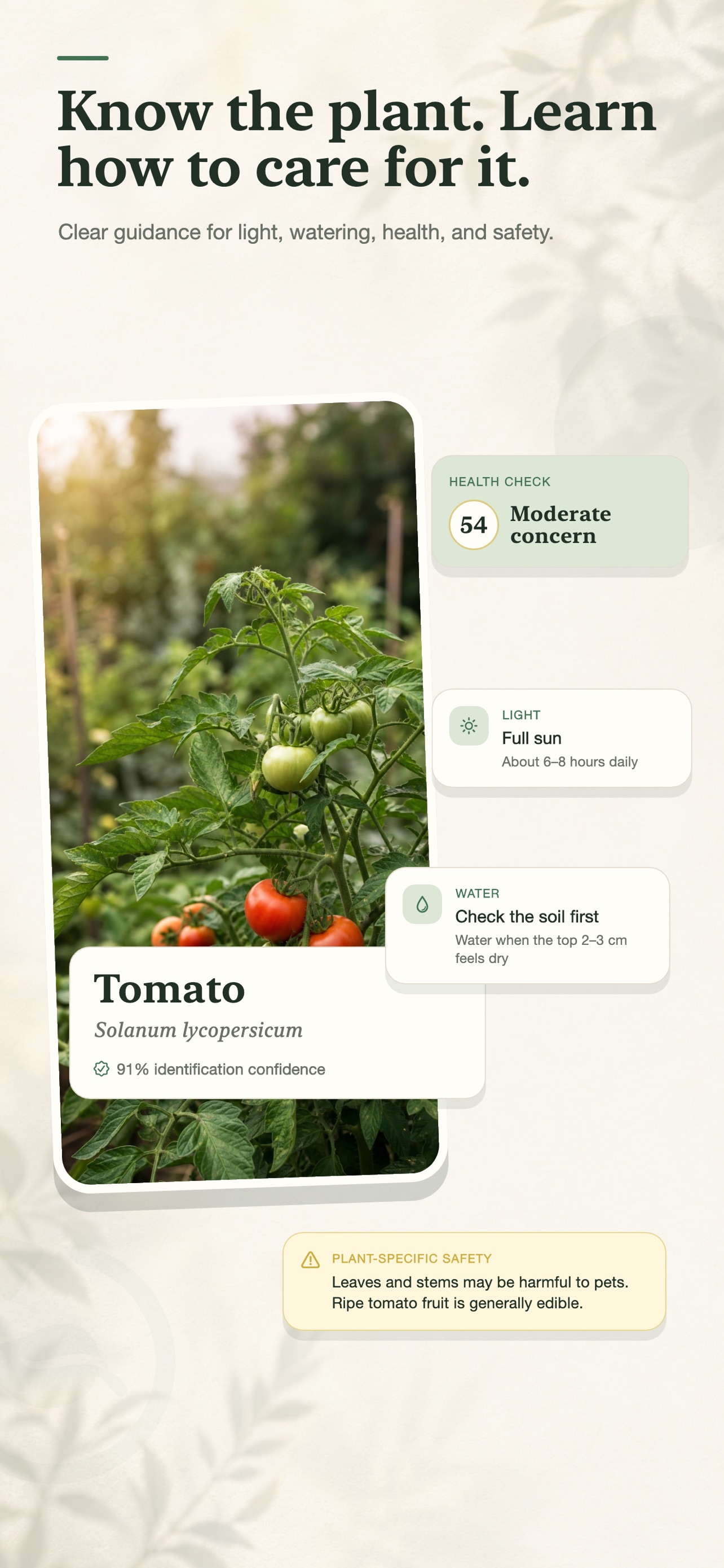 Captura de ecrã 2 da app Cambium: Plant Identifier