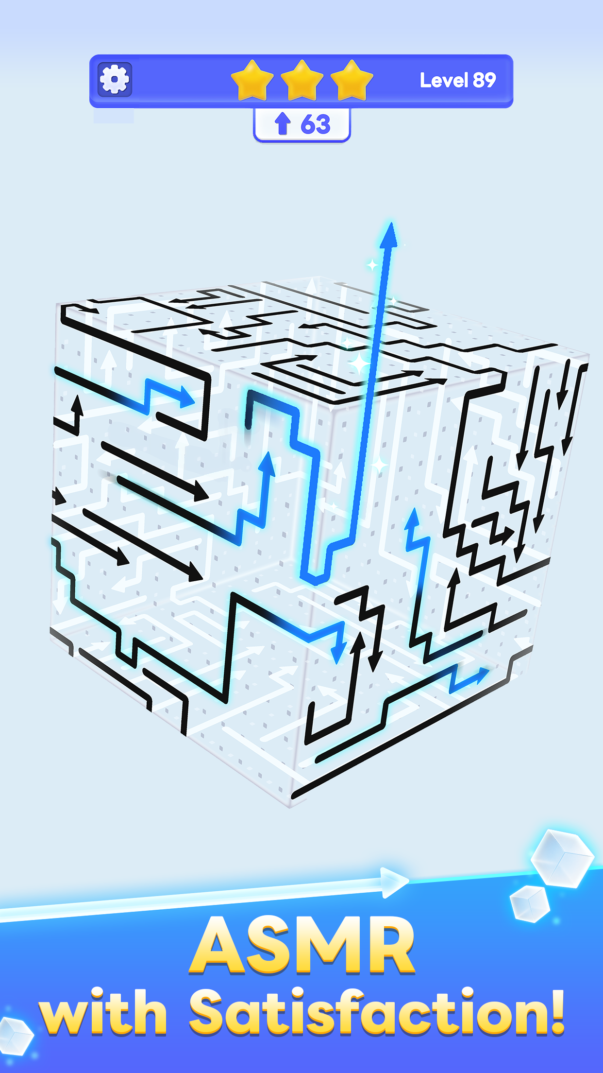 Captura de ecrã 2 da app CubeAway - 3DPuzzle