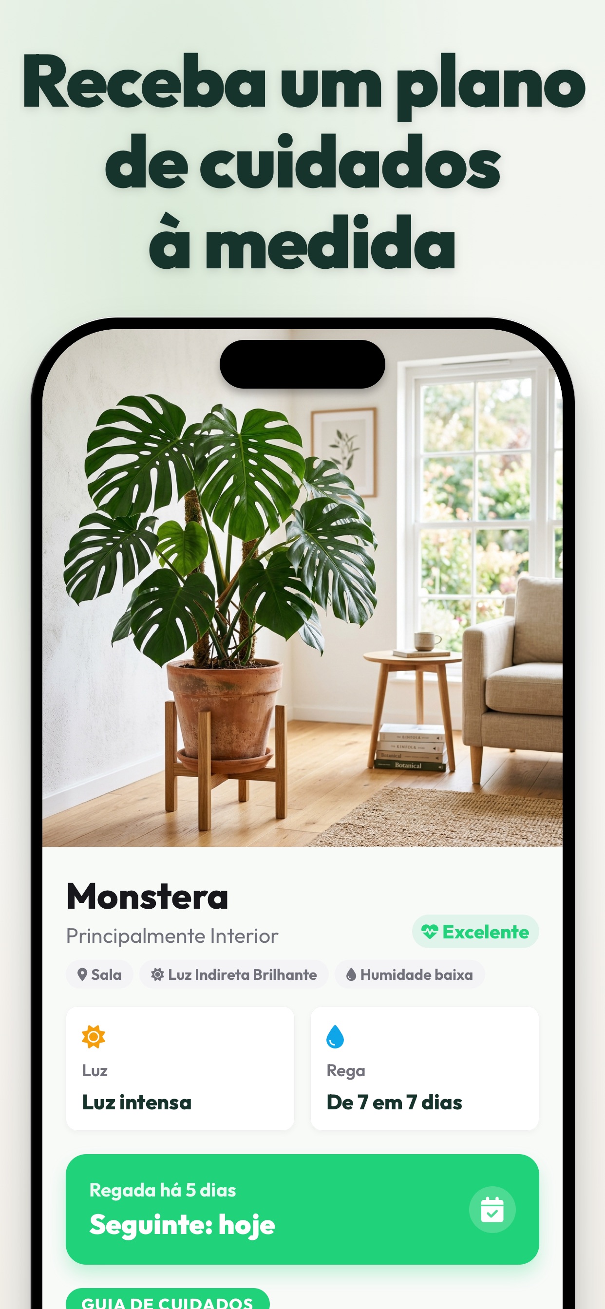 Captura de ecrã 3 da app Identificar Plantas e Doenças