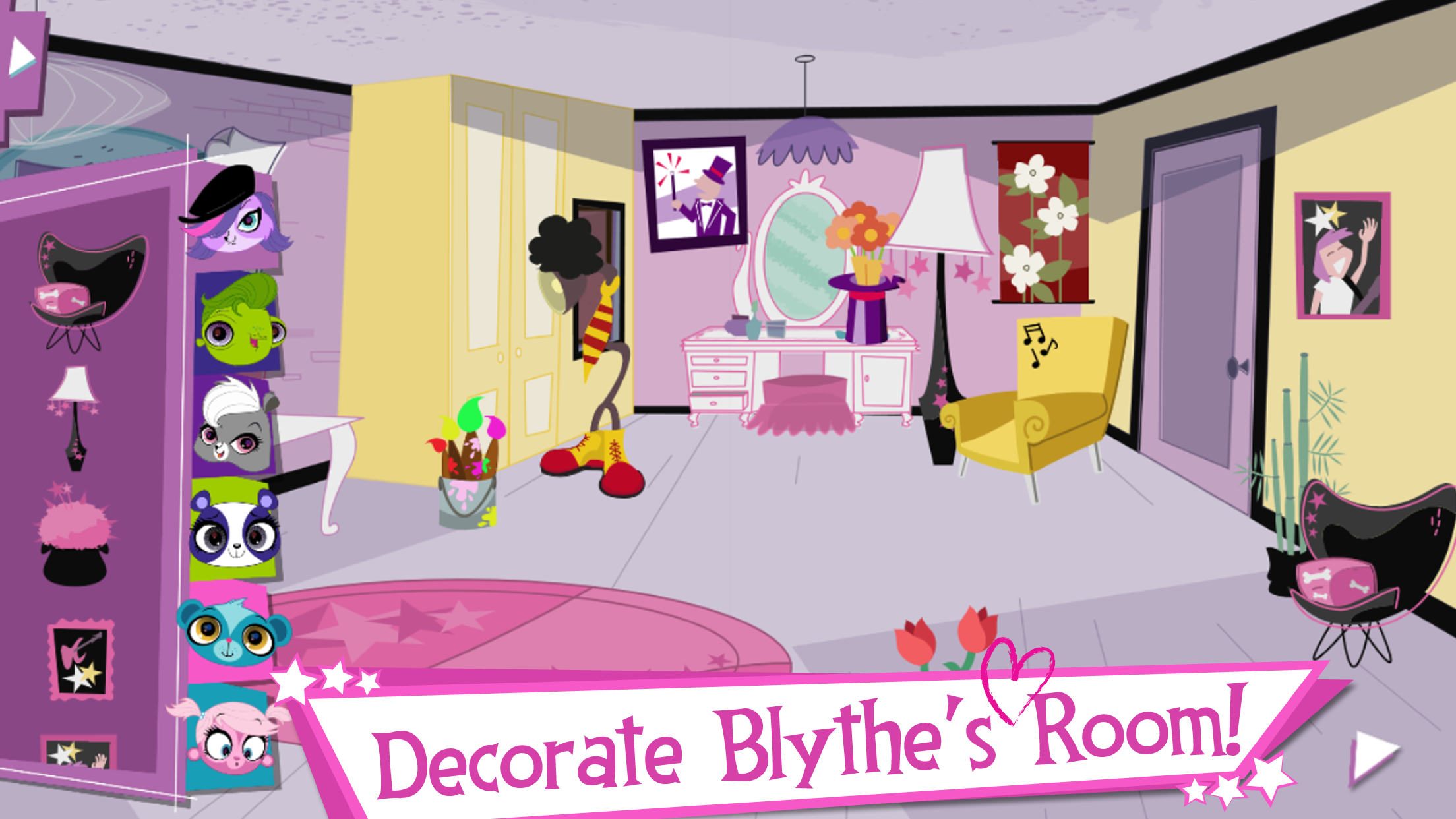 Captura de ecrã 4 da app Littlest Pet Shop: Estilo Pet