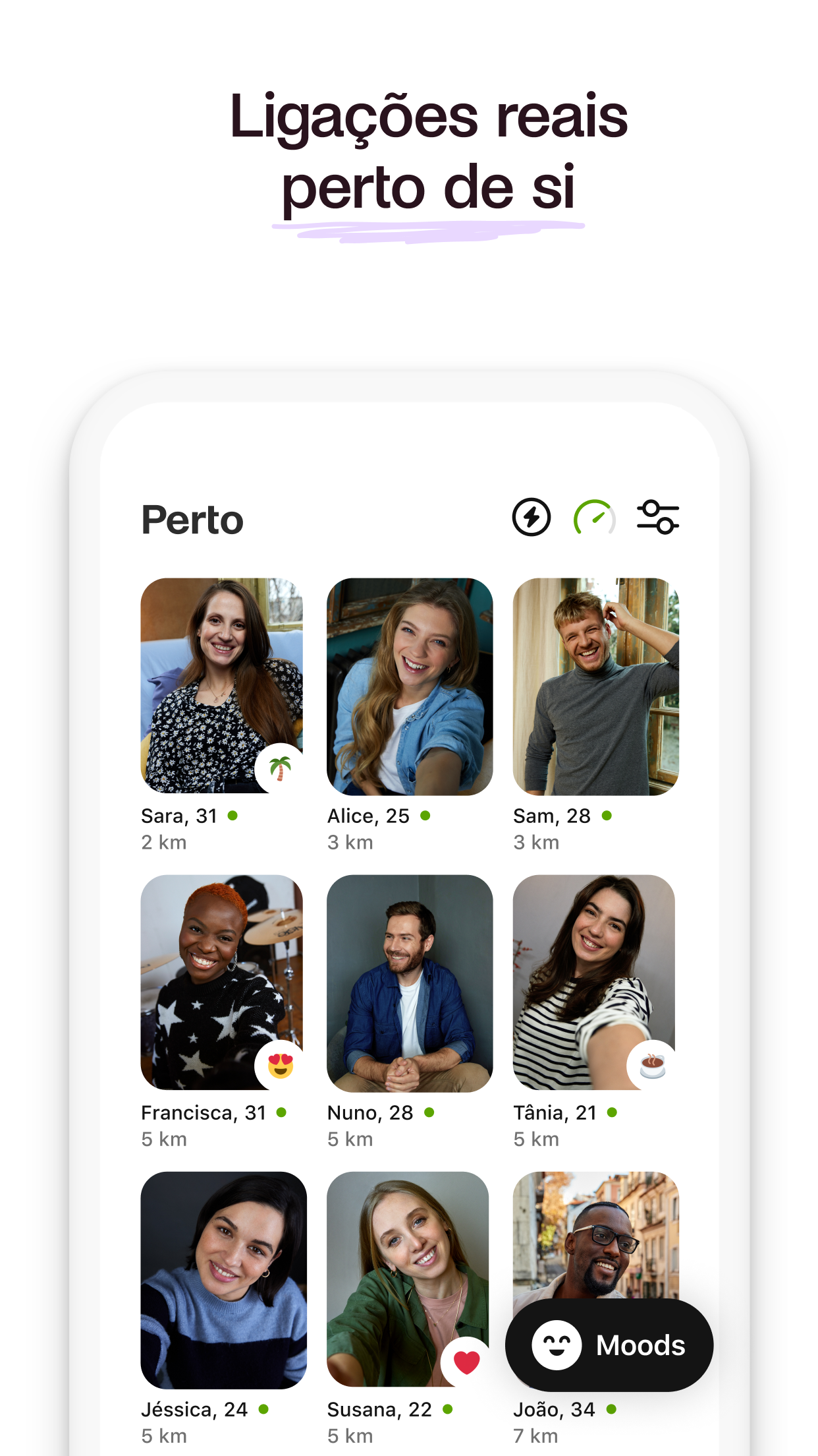 Captura de ecrã 3 da app Badoo - Conheça novas pessoas