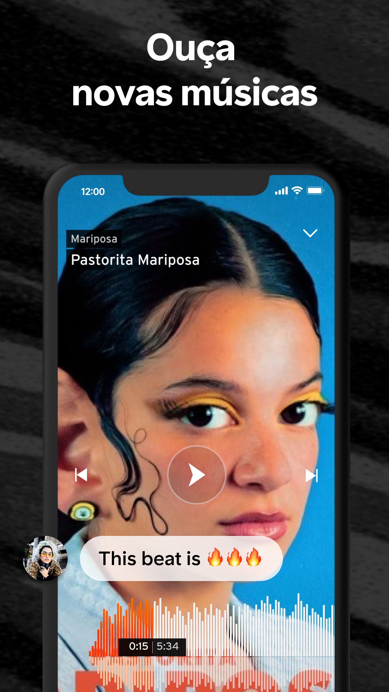 Captura de ecrã 3 da app SoundCloud - Música e Playlist
