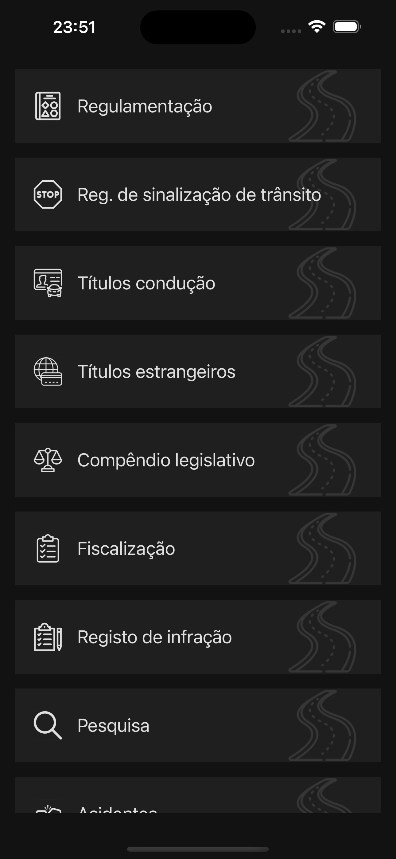 Captura de ecrã 1 da app IRFSpro