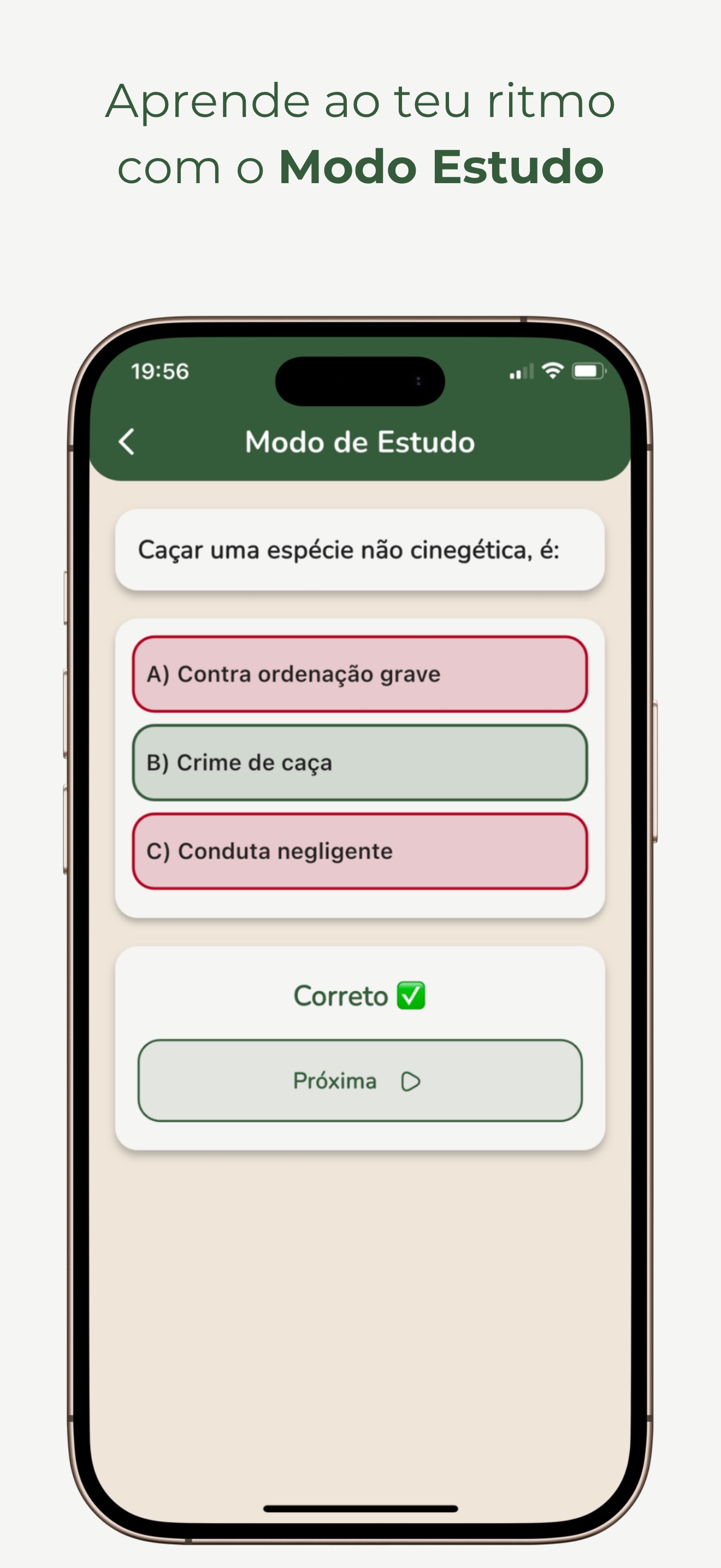 Captura de ecrã 4 da app Carta de Caçador & LUPA | Pro