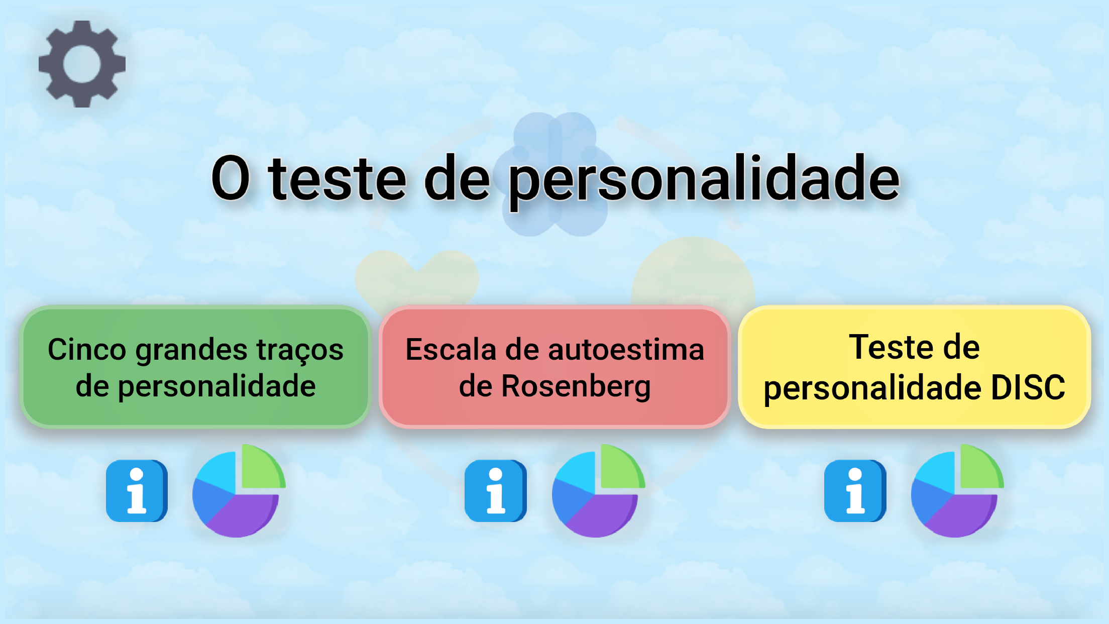 Captura de ecrã 3 da app O teste de personalidade