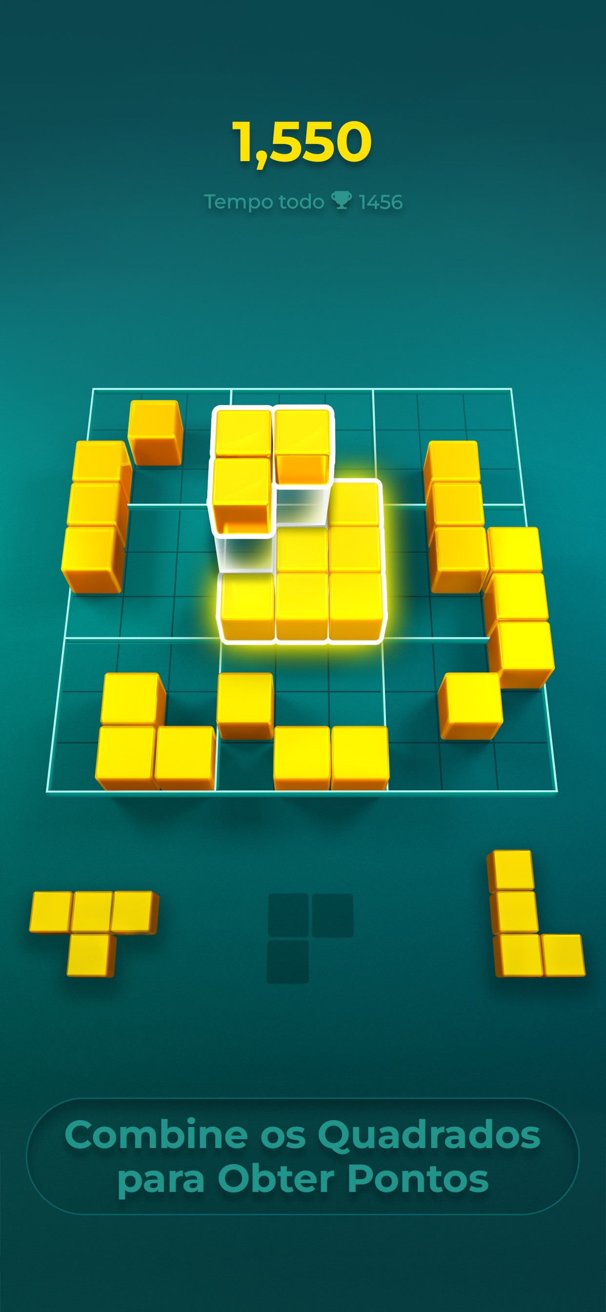 Captura de ecrã 3 da app Puzzle blocks: jogos de tijolo
