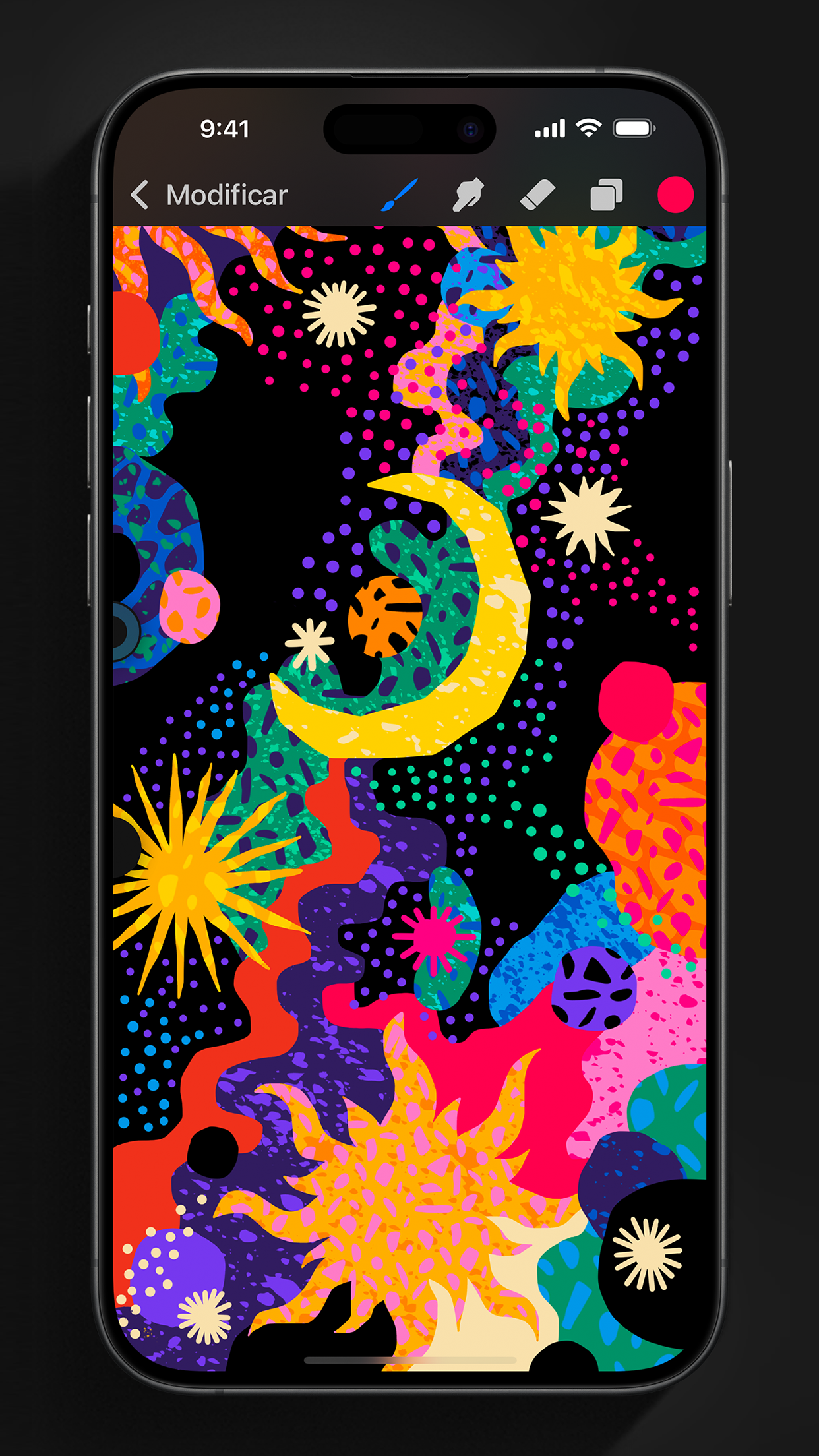 Captura de ecrã 1 da app Procreate Pocket