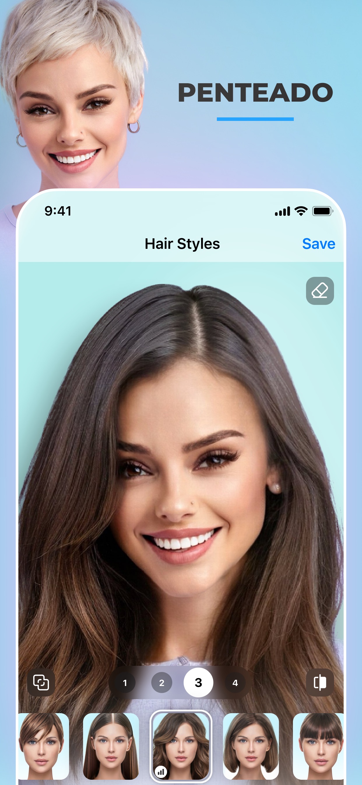 Captura de ecrã 2 da app FaceApp: Editor de Rostos