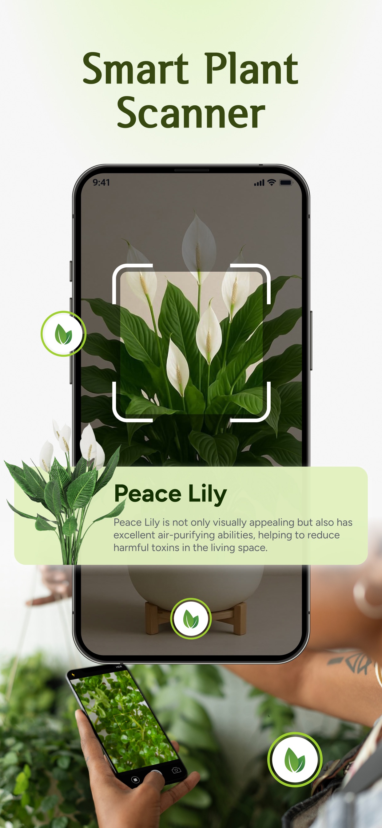 Captura de ecrã 2 da app GreenScan: Plant Identifier