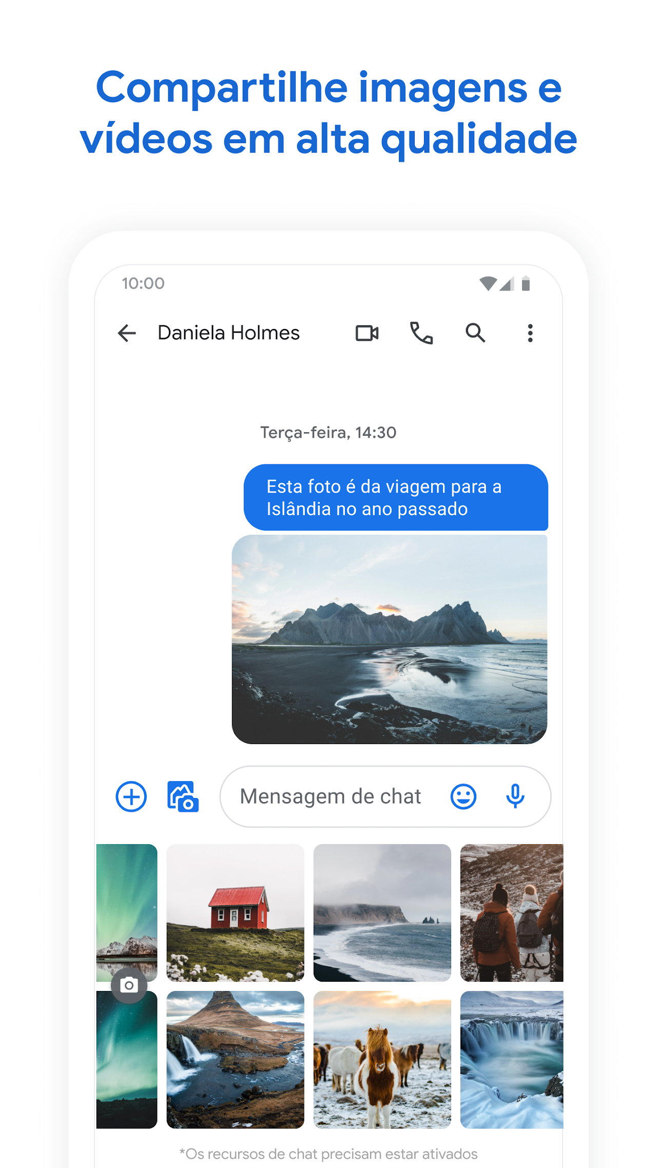 Captura de ecrã 2 da app Mensagens da Google