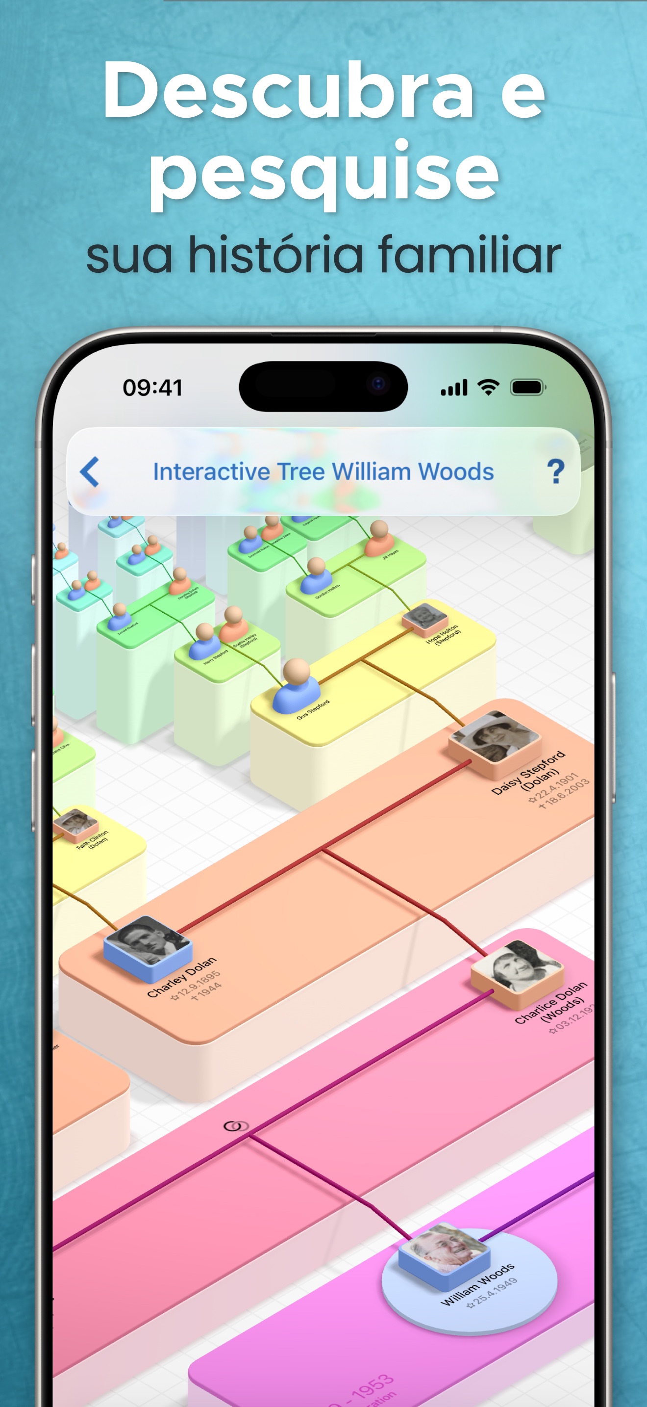 Captura de ecrã 1 da app MobileFamilyTree 11