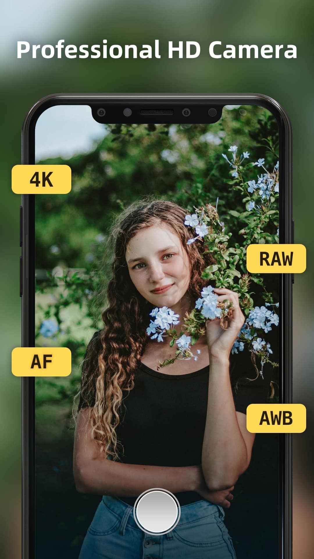 Captura de ecrã 1 da app HD câmera para android - 2026