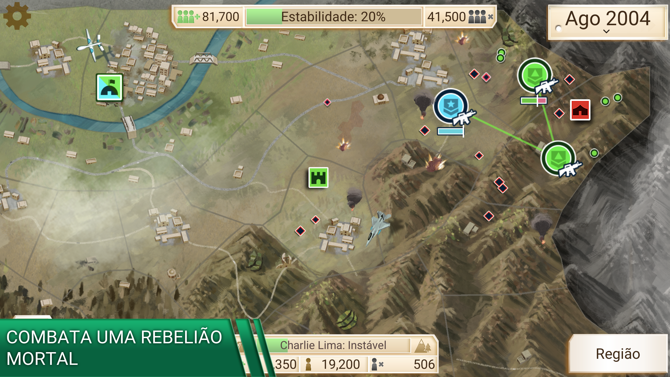 Captura de ecrã 3 da app Rebel Inc.