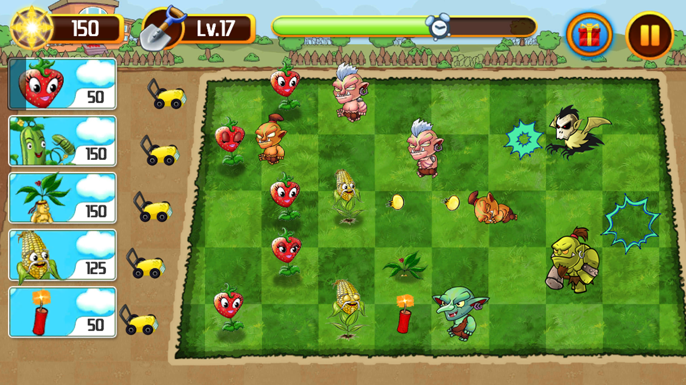 Captura de ecrã 3 da app Plants vs Goblins 4