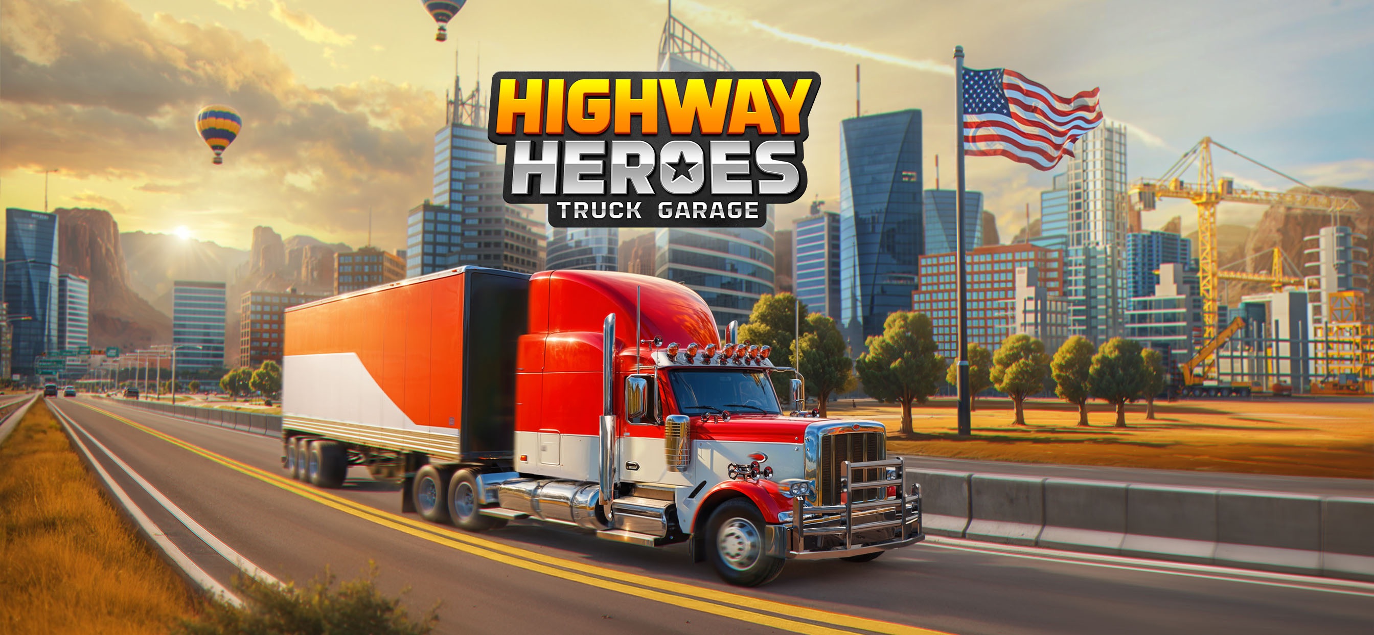 Captura de ecrã 1 da app Highway Heroes: Truck Manager