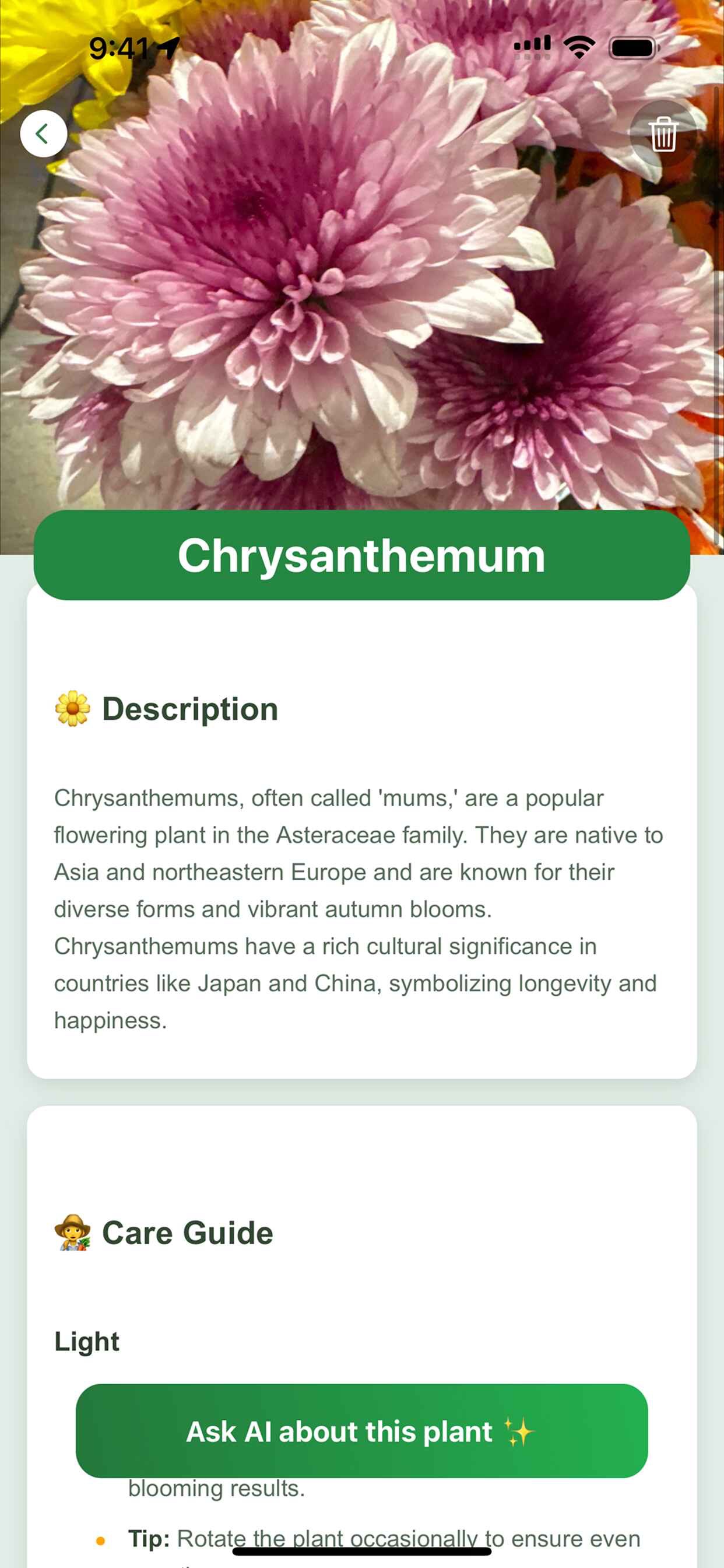 Captura de ecrã 4 da app PlantDoc - Identificador de AI