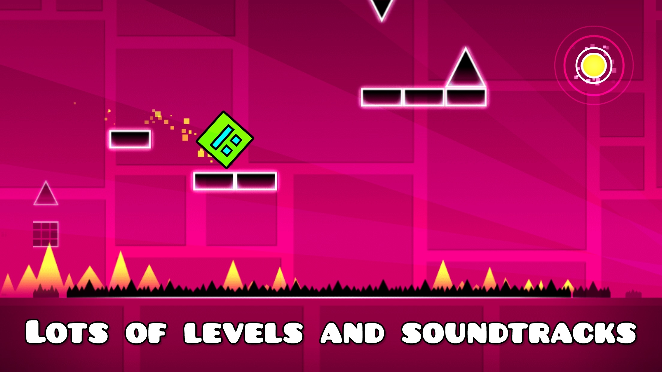 Captura de ecrã 1 da app Geometry Dash