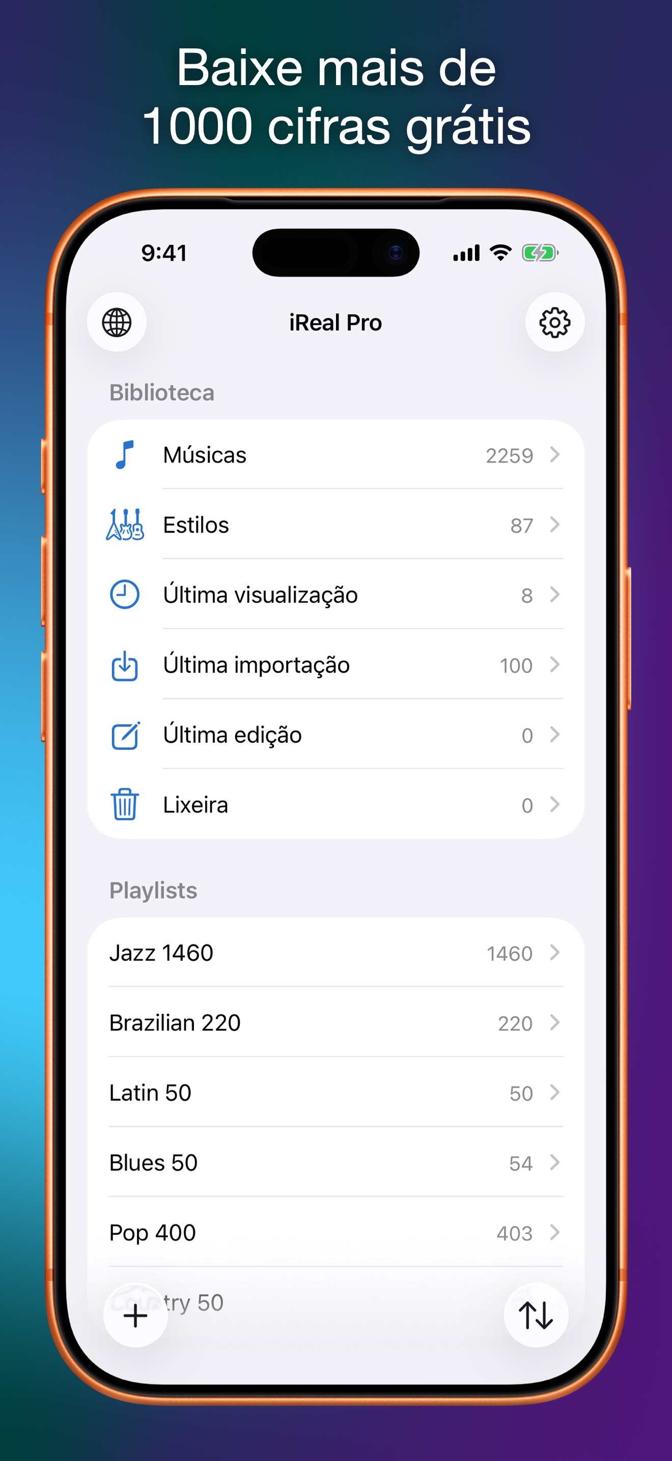 Captura de ecrã 3 da app iReal Pro