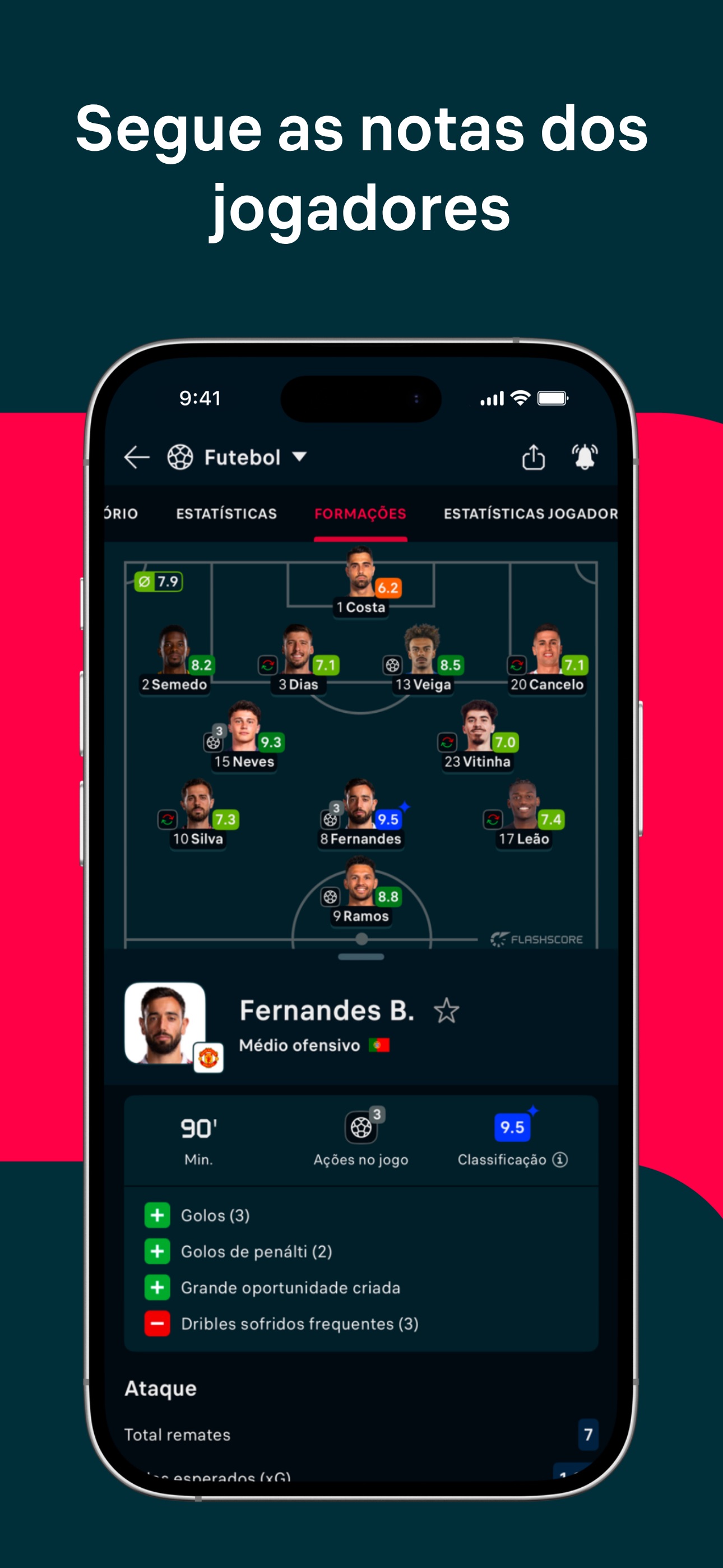 Captura de ecrã 3 da app Flashscore: Resultados ao vivo