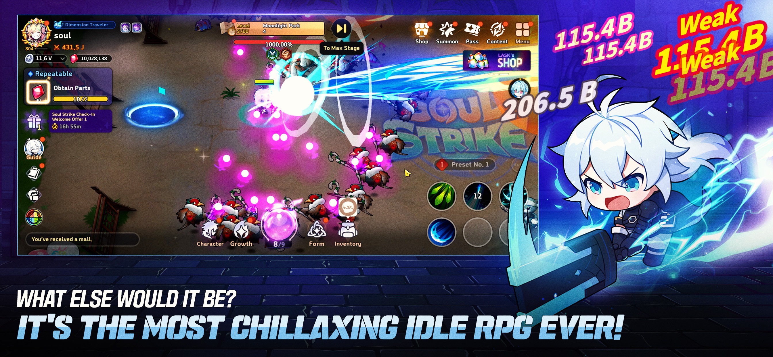Soul Strike X MGP: Animal Idle screenshot 3