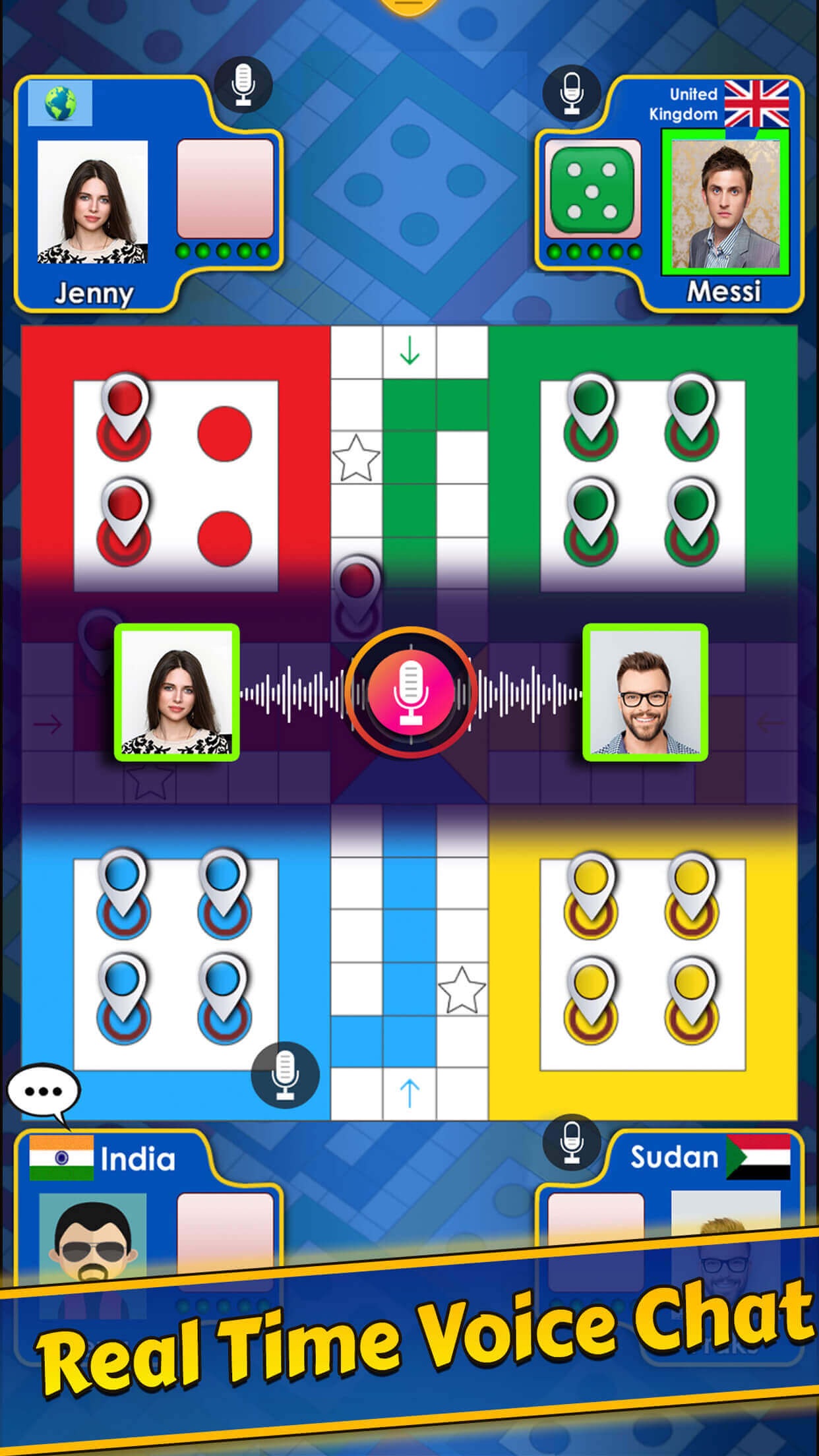 Captura de ecrã 1 da app Ludo King