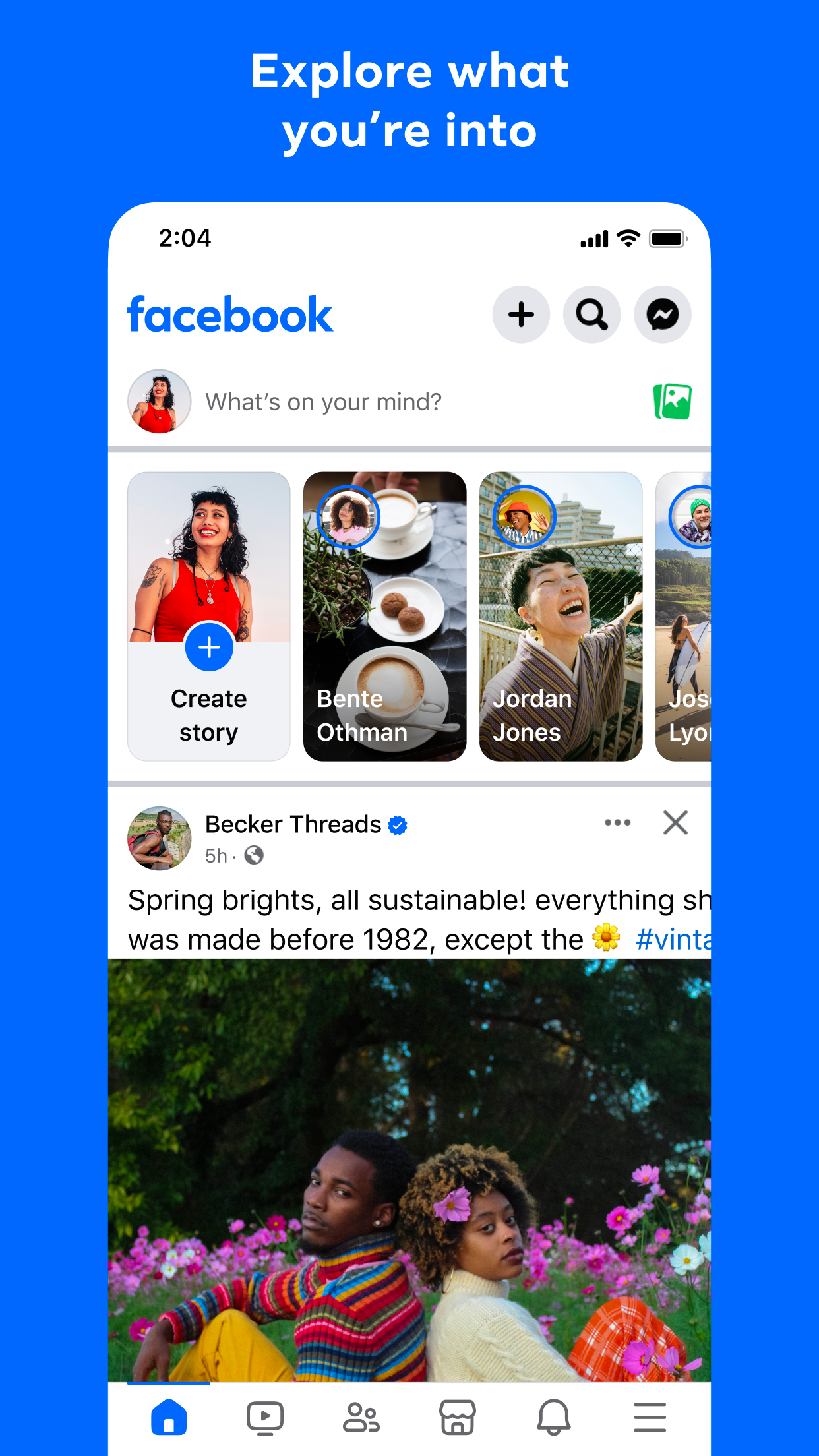 Captura de ecrã 1 da app Facebook