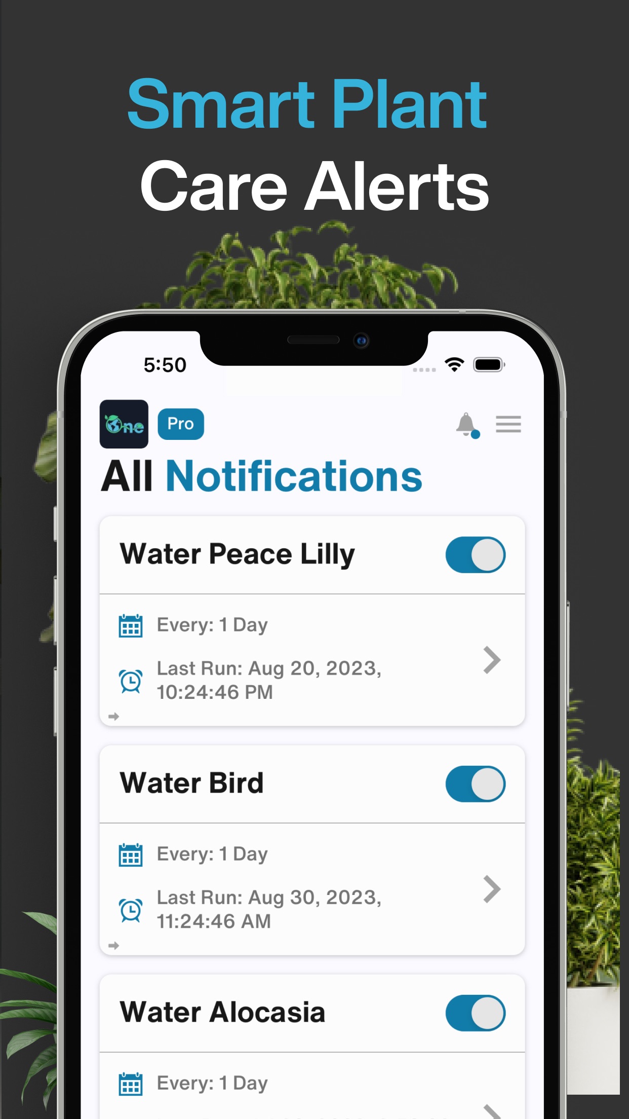 Captura de ecrã 3 da app Grow - Scientific Plant Care