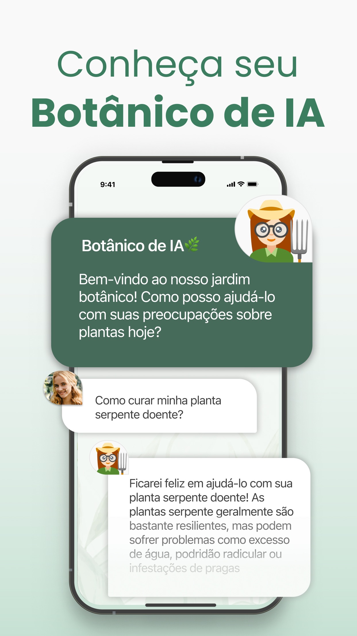 Captura de ecrã 3 da app Plantify: Identificar Plantas