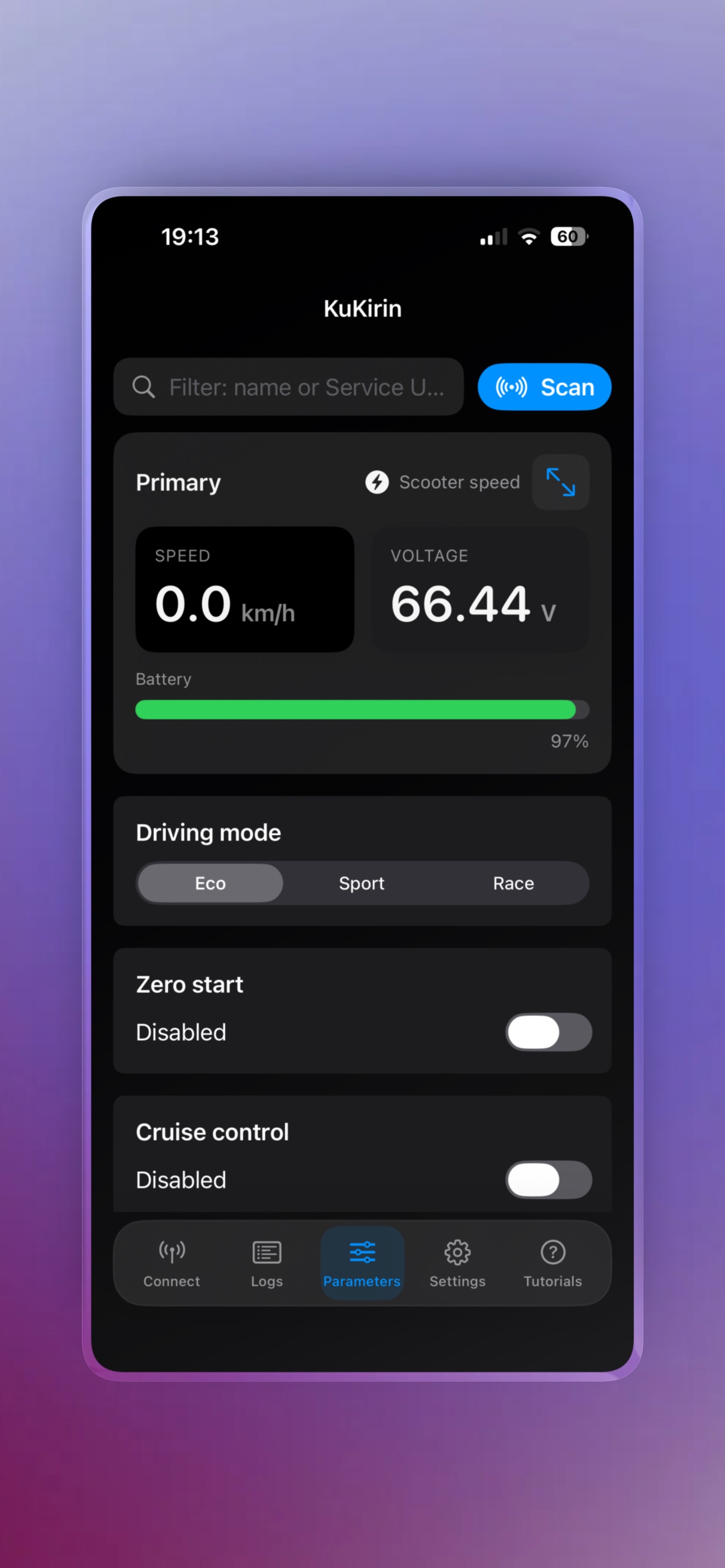 Captura de ecrã 2 da app Manager for KuKirin