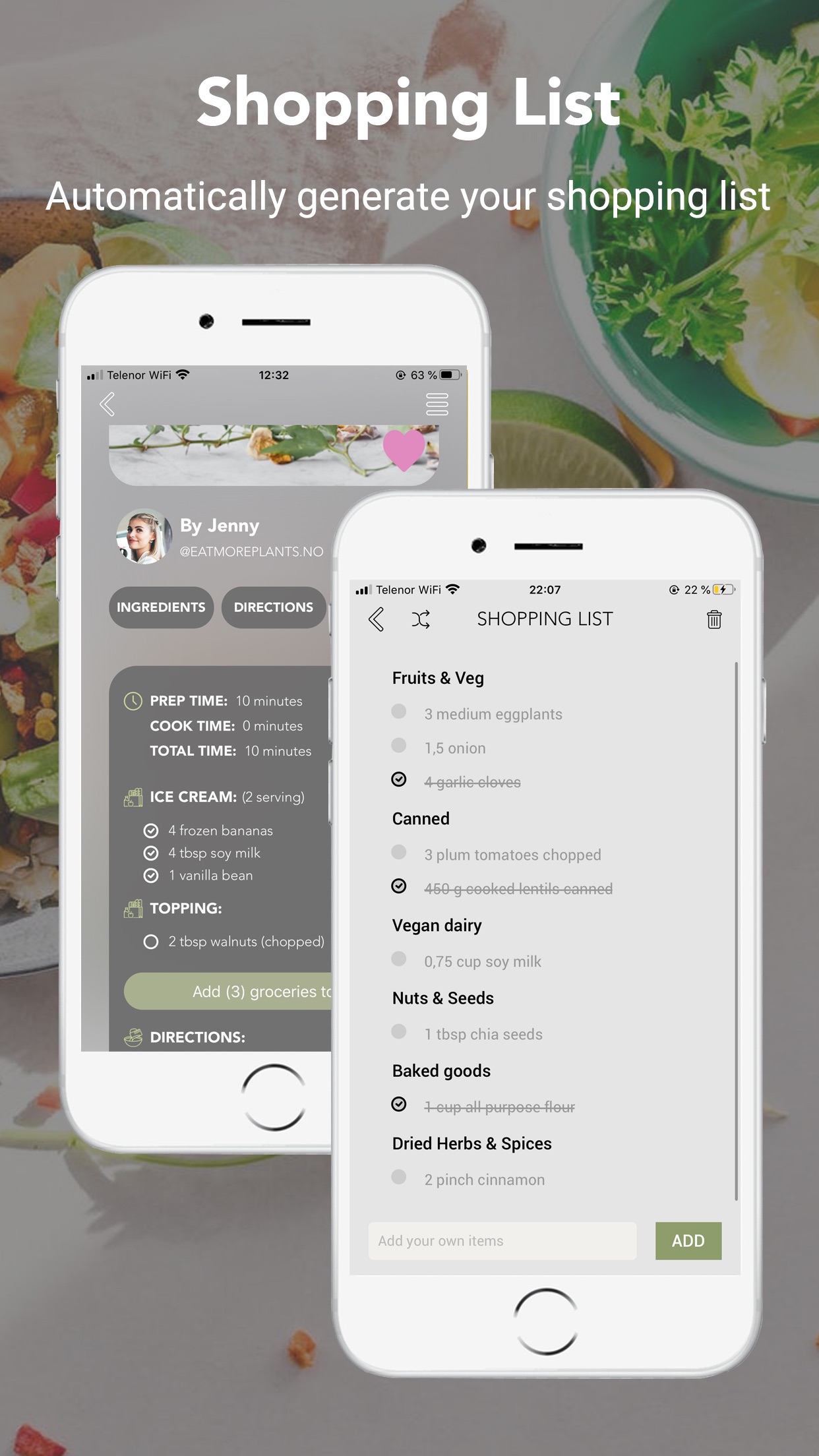 Captura de ecrã 4 da app EatMorePlants – Vegan Recipes