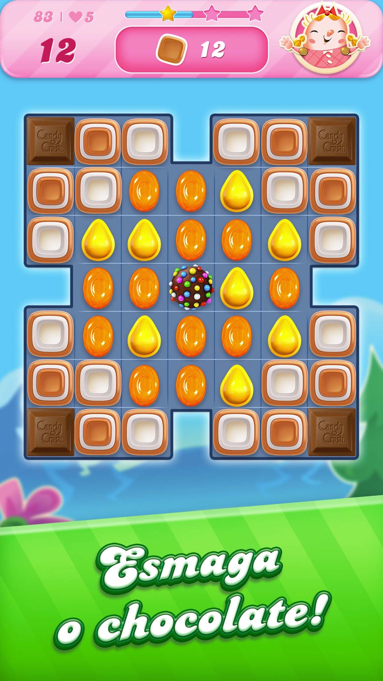 Captura de ecrã 4 da app Candy Crush Saga