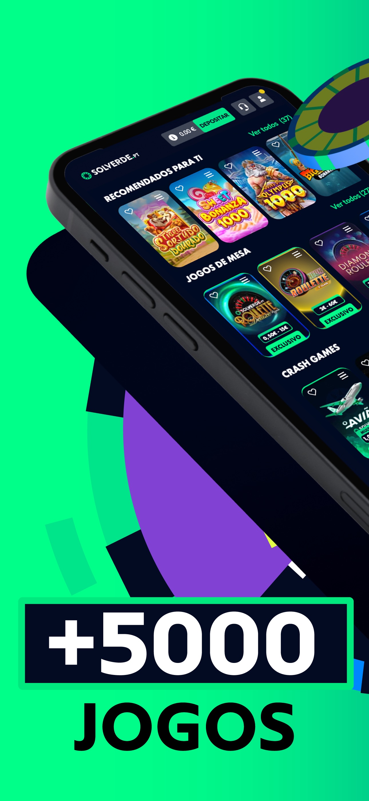 Captura de ecrã 2 da app Solverde.pt Casino e Apostas