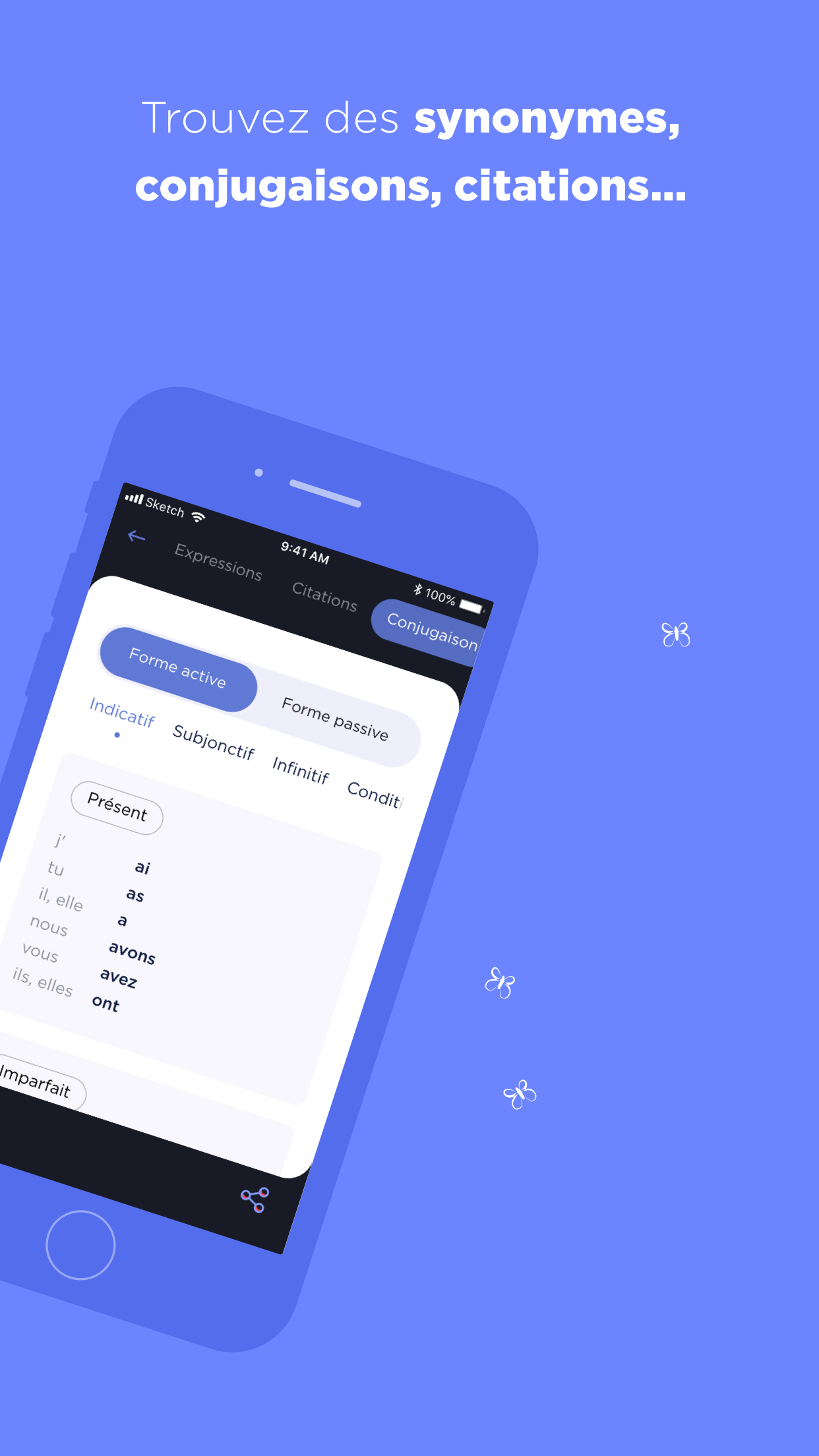 Captura de ecrã 4 da app Dictionnaire Larousse français