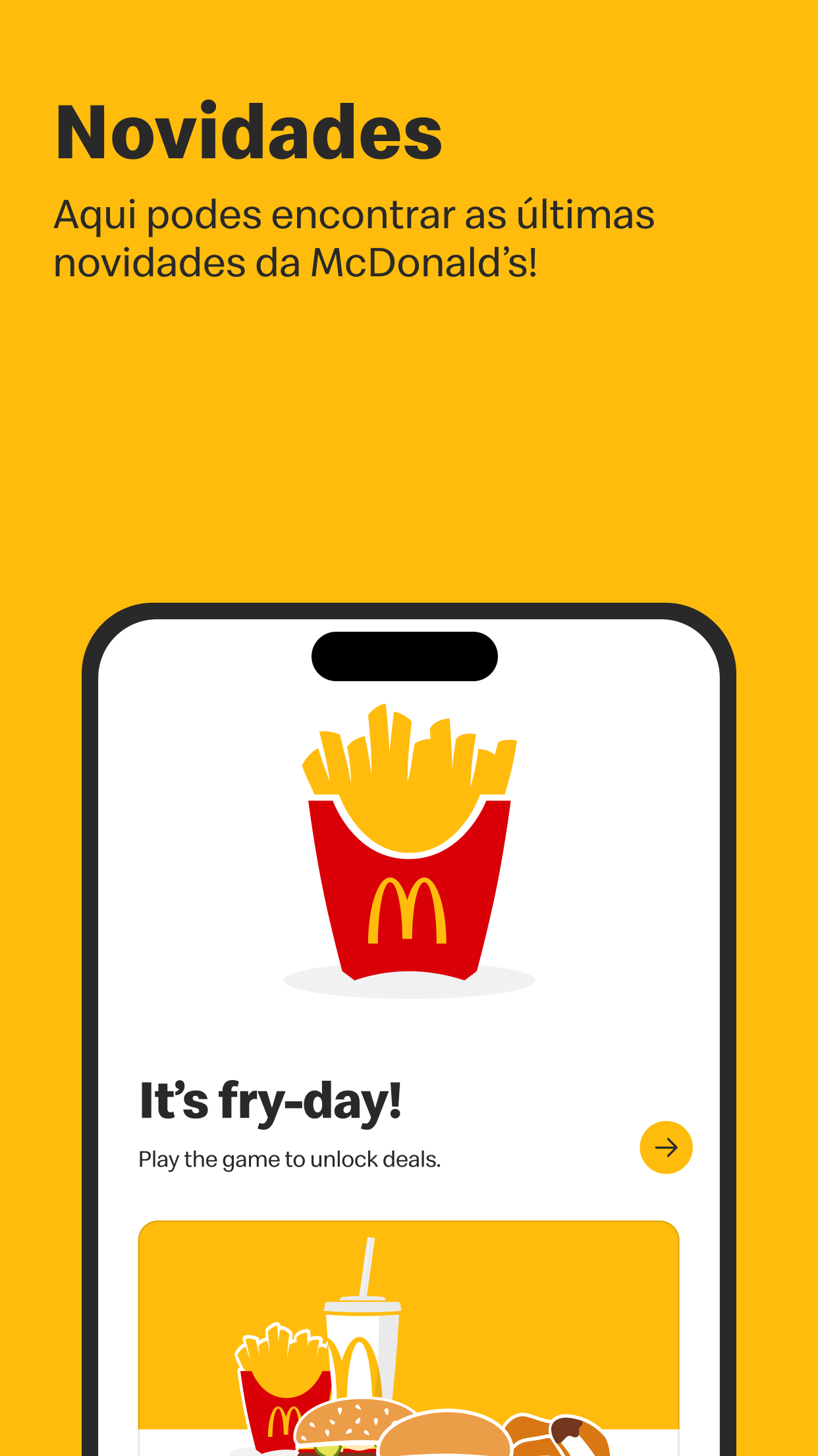 Captura de ecrã 2 da app McDonald's
