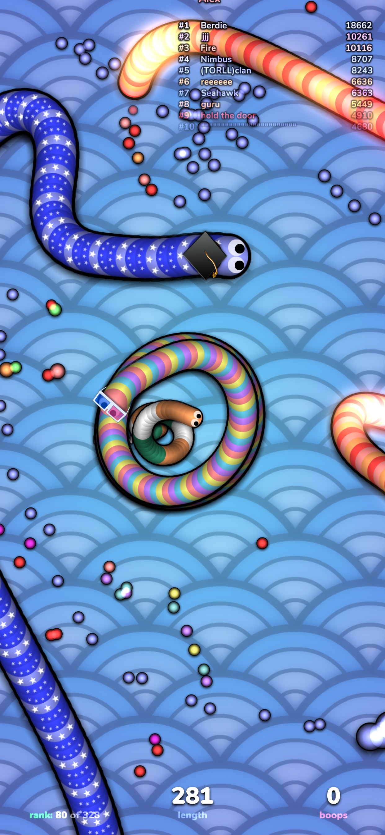 Captura de ecrã 4 da app slither.io