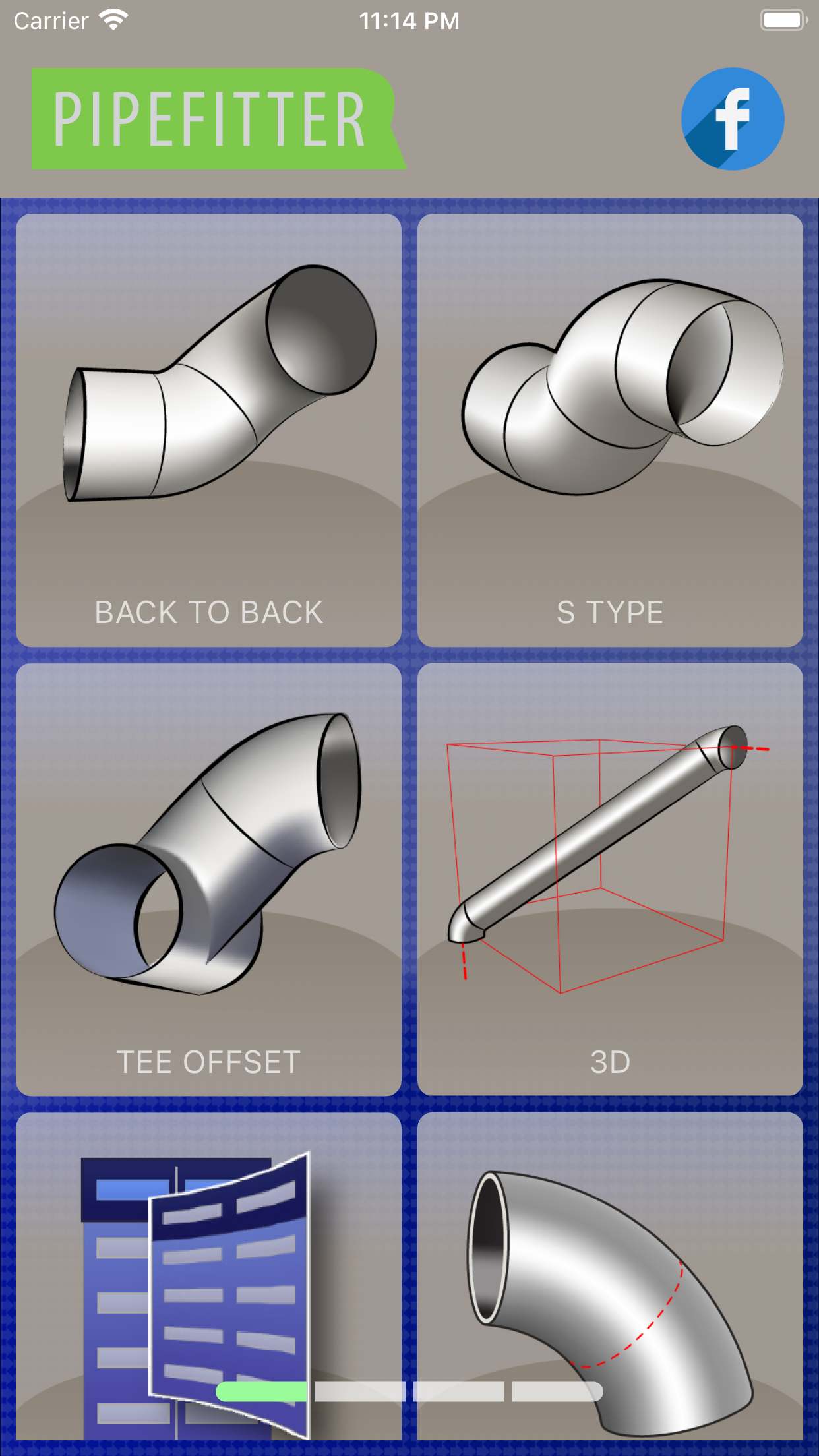 Captura de ecrã 1 da app Pipefitter