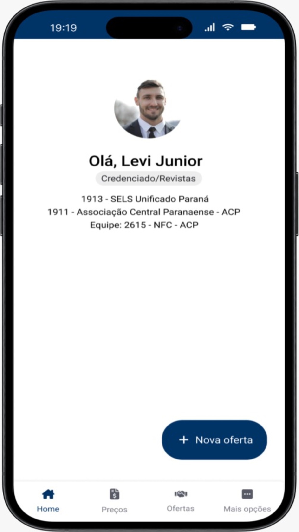Captura de ecrã 1 da app App do Colportor