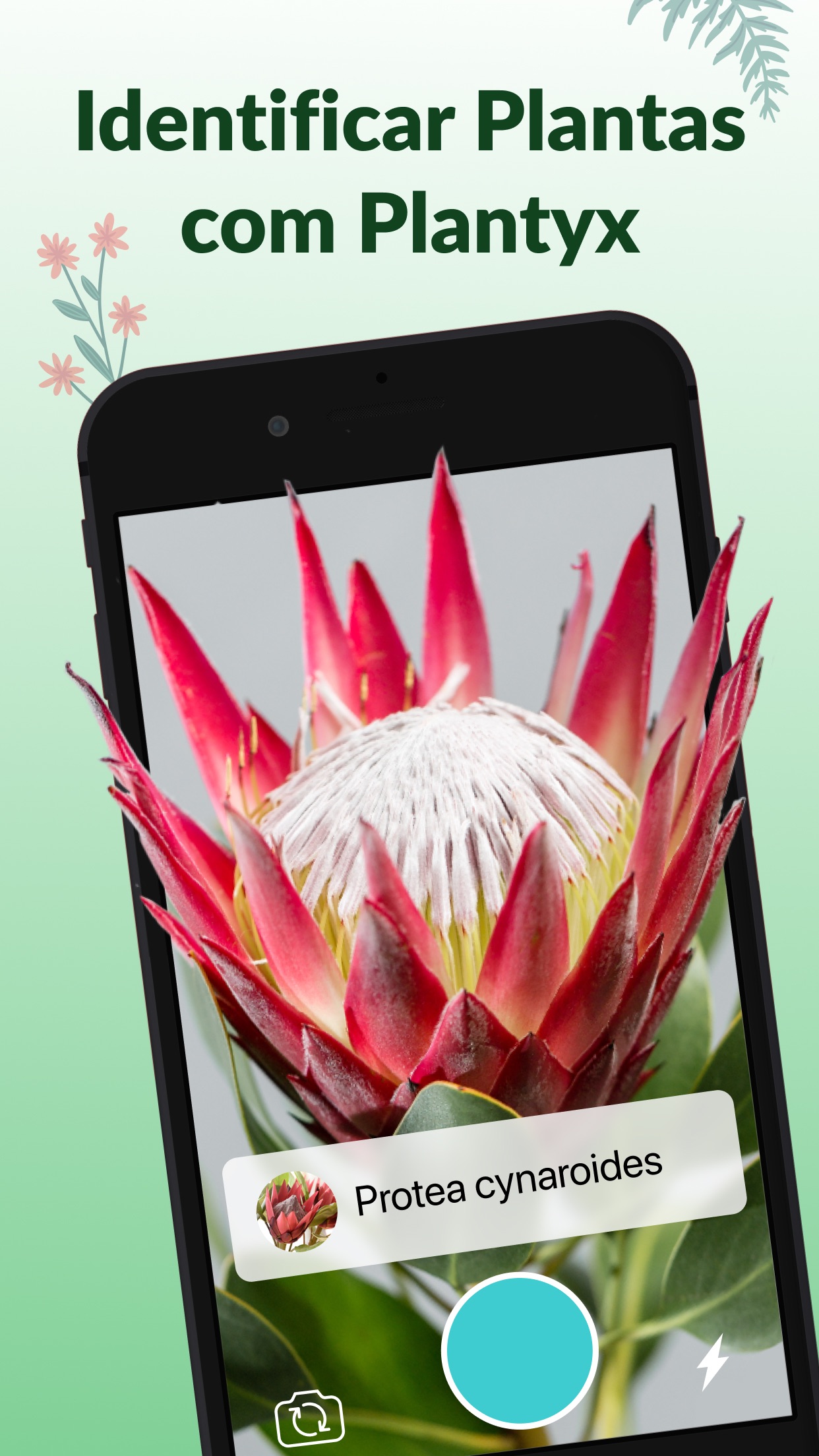 Captura de ecrã 1 da app Plantaria－Plant Identification