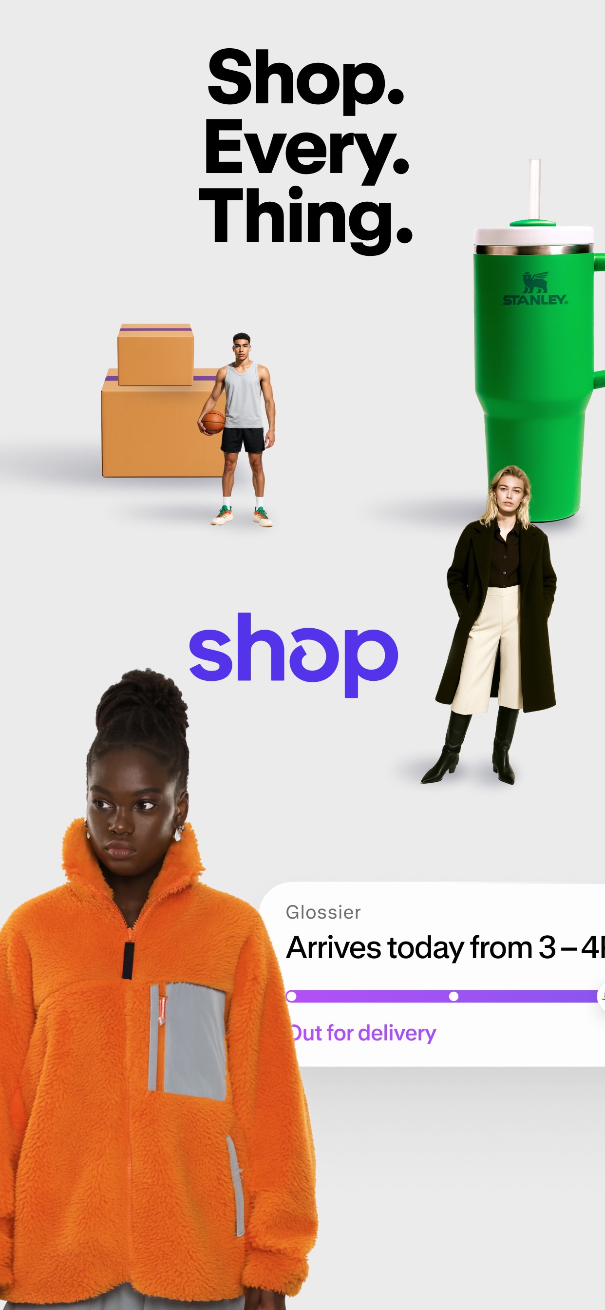 Captura de ecrã 1 da app Shop: All your favorite brands
