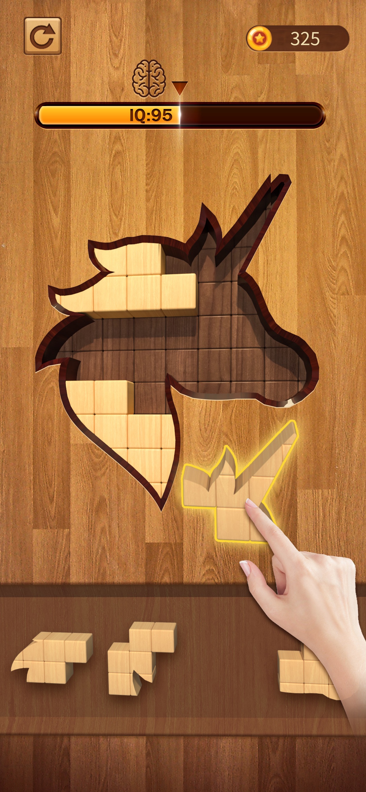 Captura de ecrã 4 da app BlockPuz - Jogos de Blocos