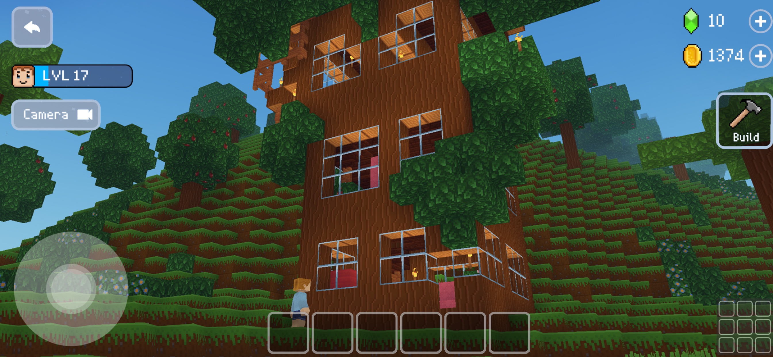 Captura de ecrã 1 da app Block Craft 3D Simulador