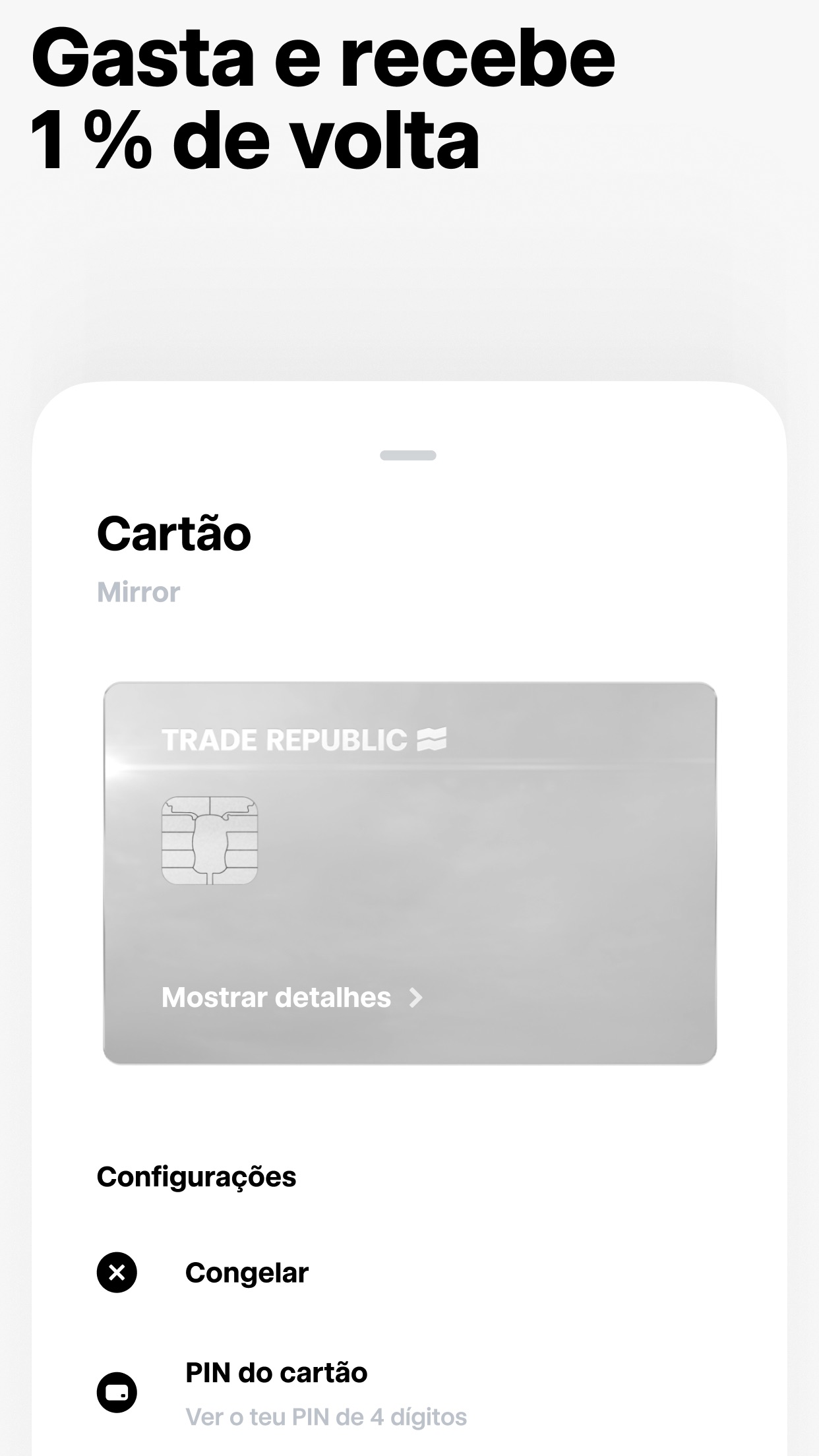 Captura de ecrã 3 da app Trade Republic: Broker & Banco