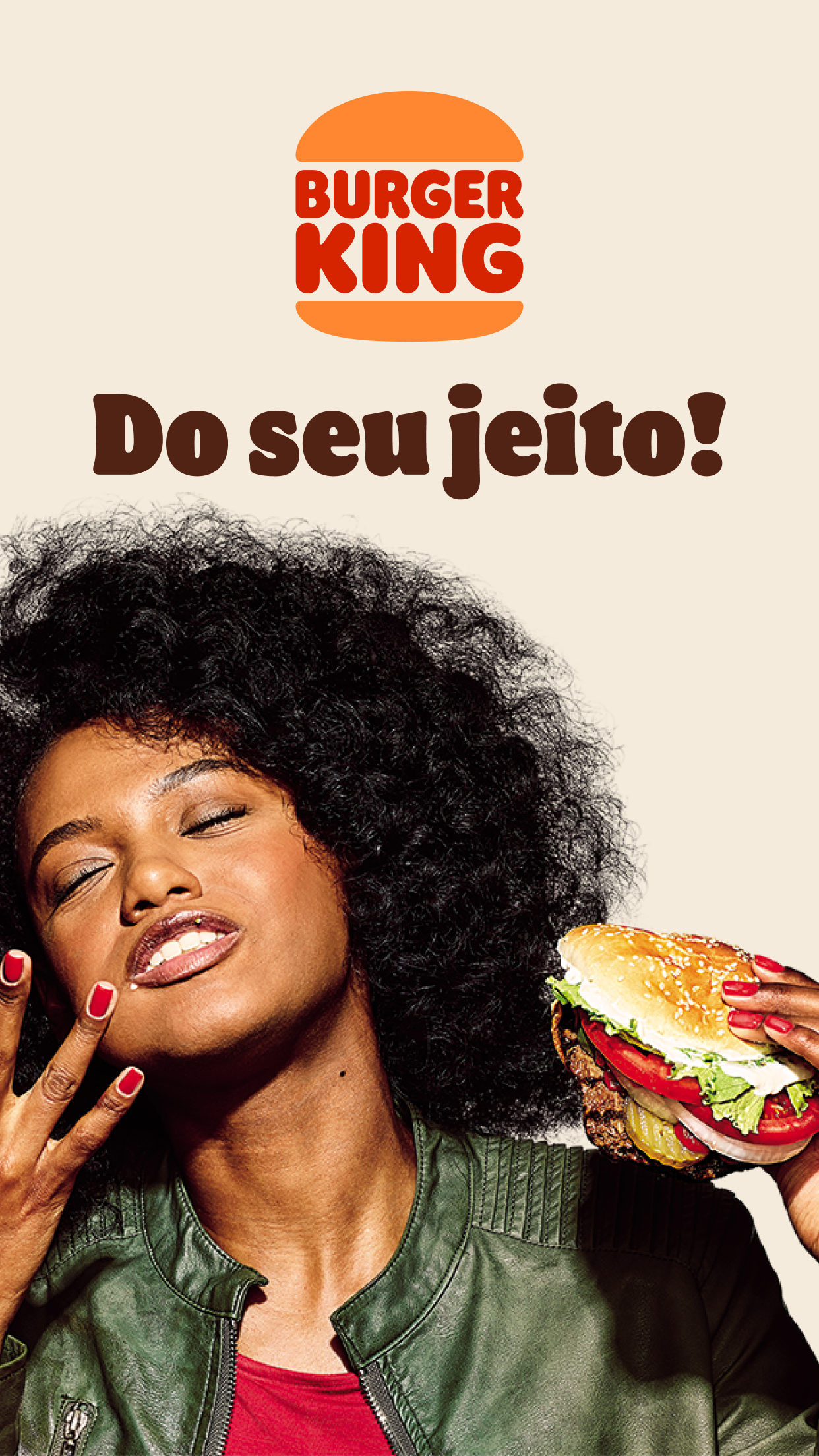 Captura de ecrã 1 da app Burger King Brasil