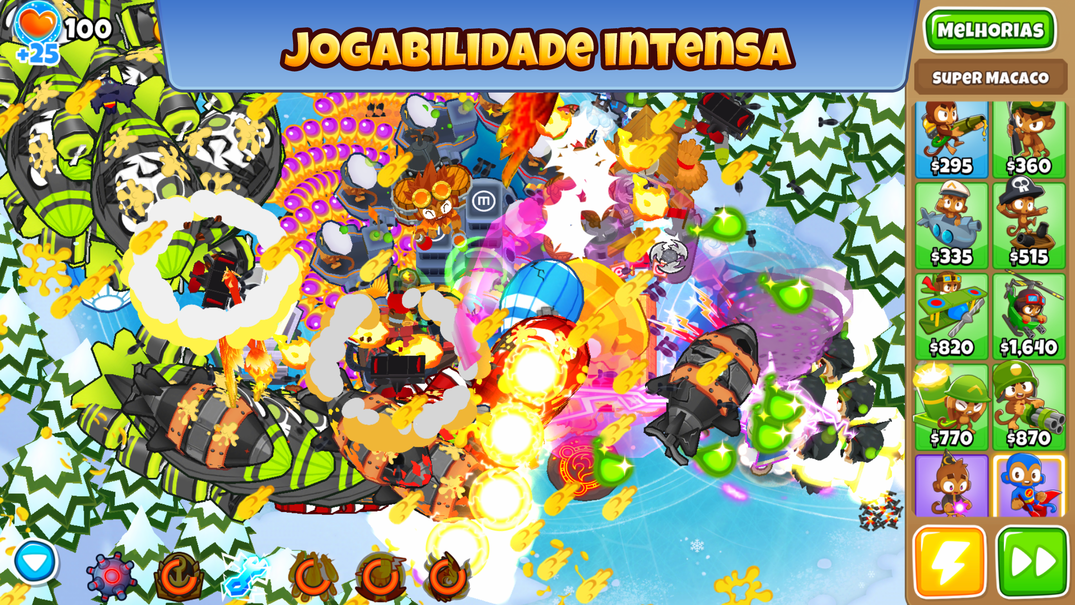 Captura de ecrã 3 da app Bloons TD 6