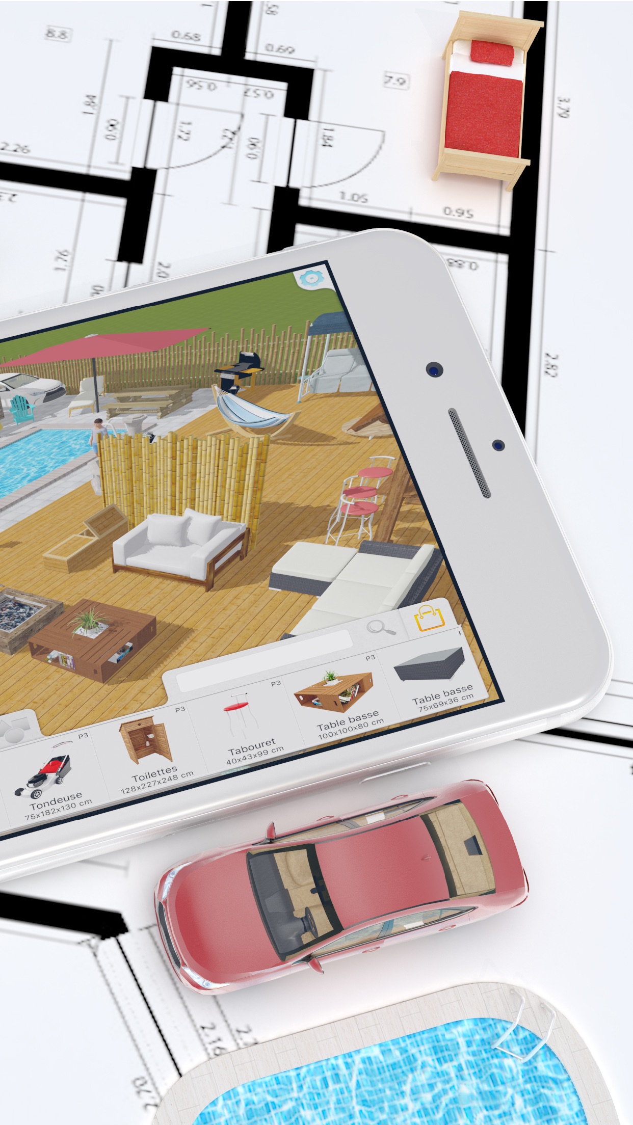 Captura de ecrã 2 da app Keyplan 3D - Home design