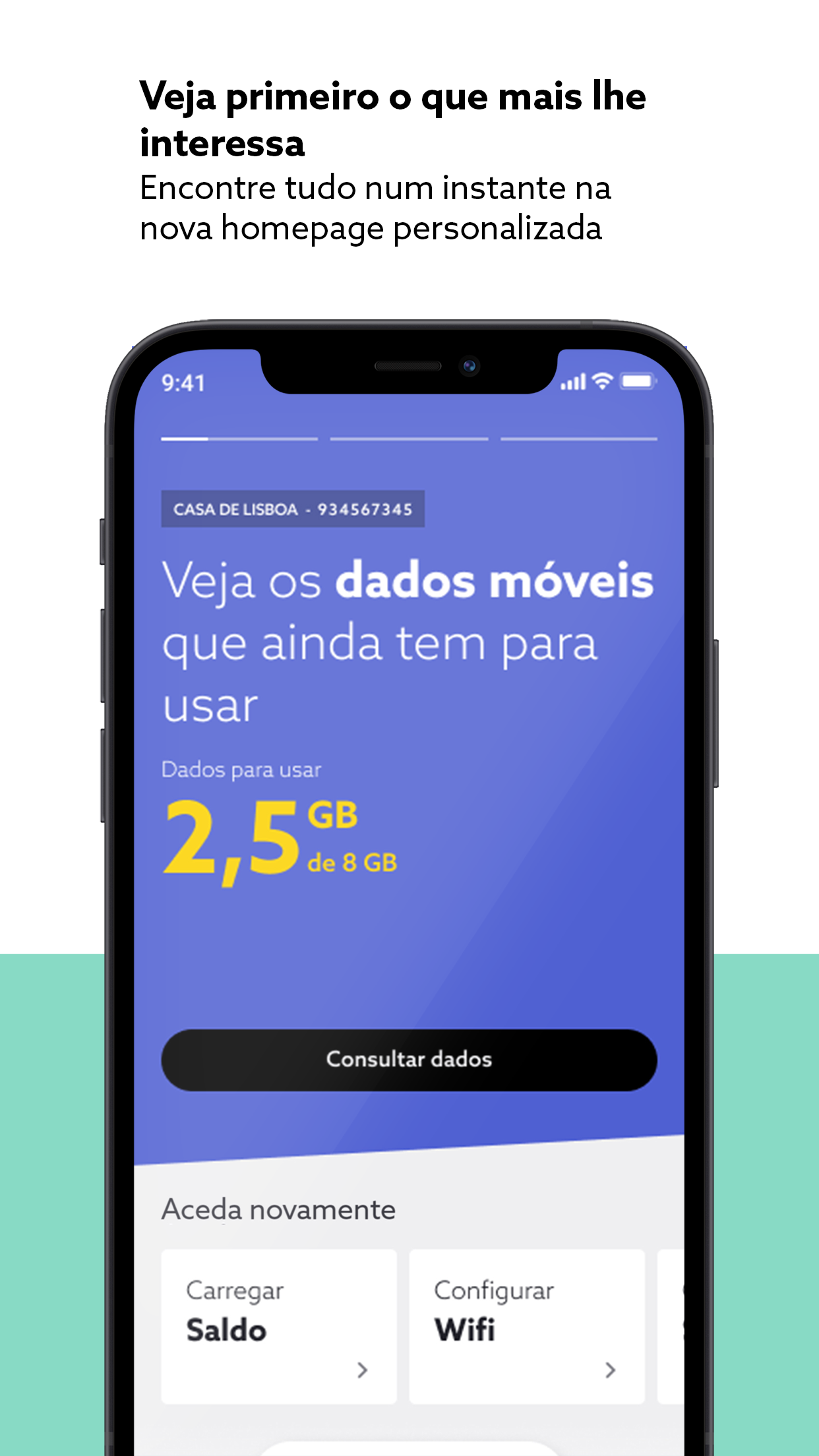 Captura de ecrã 1 da app my NOS