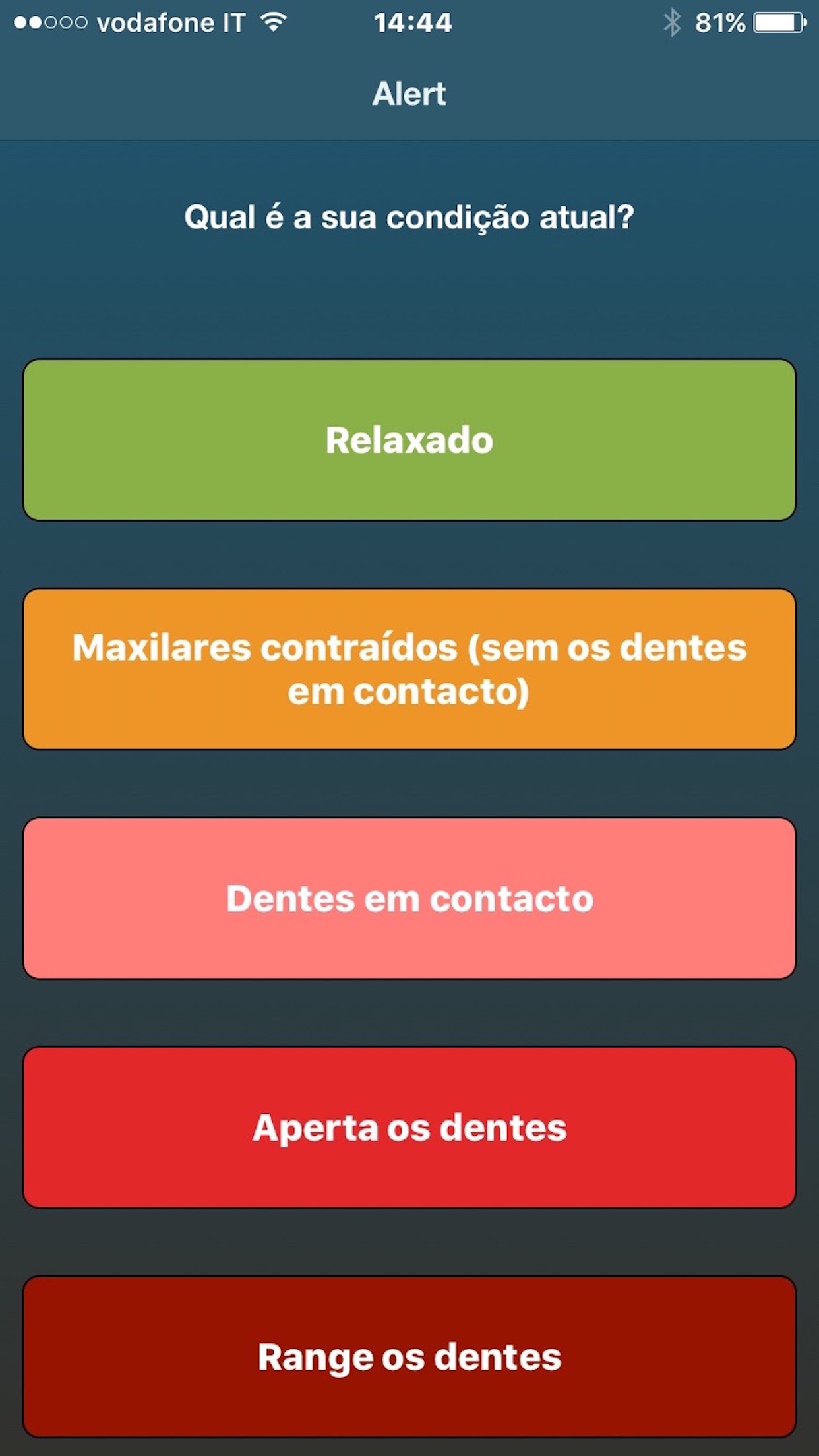 Captura de ecrã 2 da app BruxApp