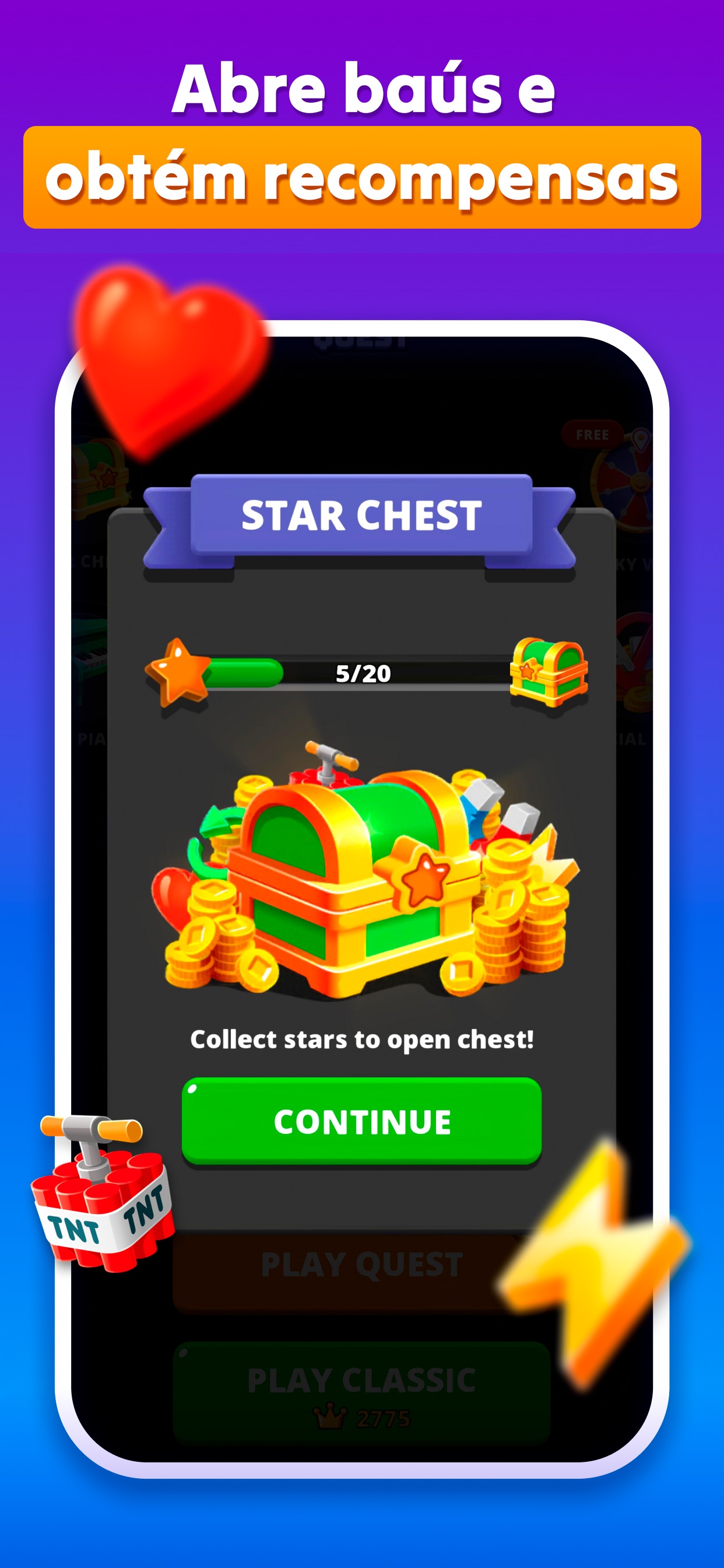 Captura de ecrã 3 da app Blocky Quest