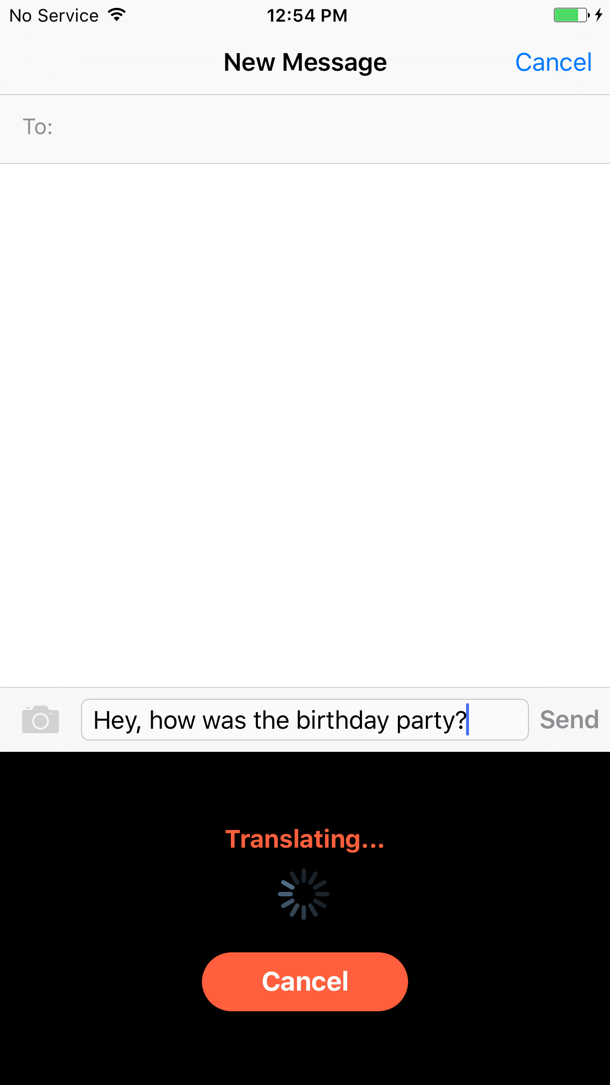 Captura de ecrã 4 da app PolySpeak