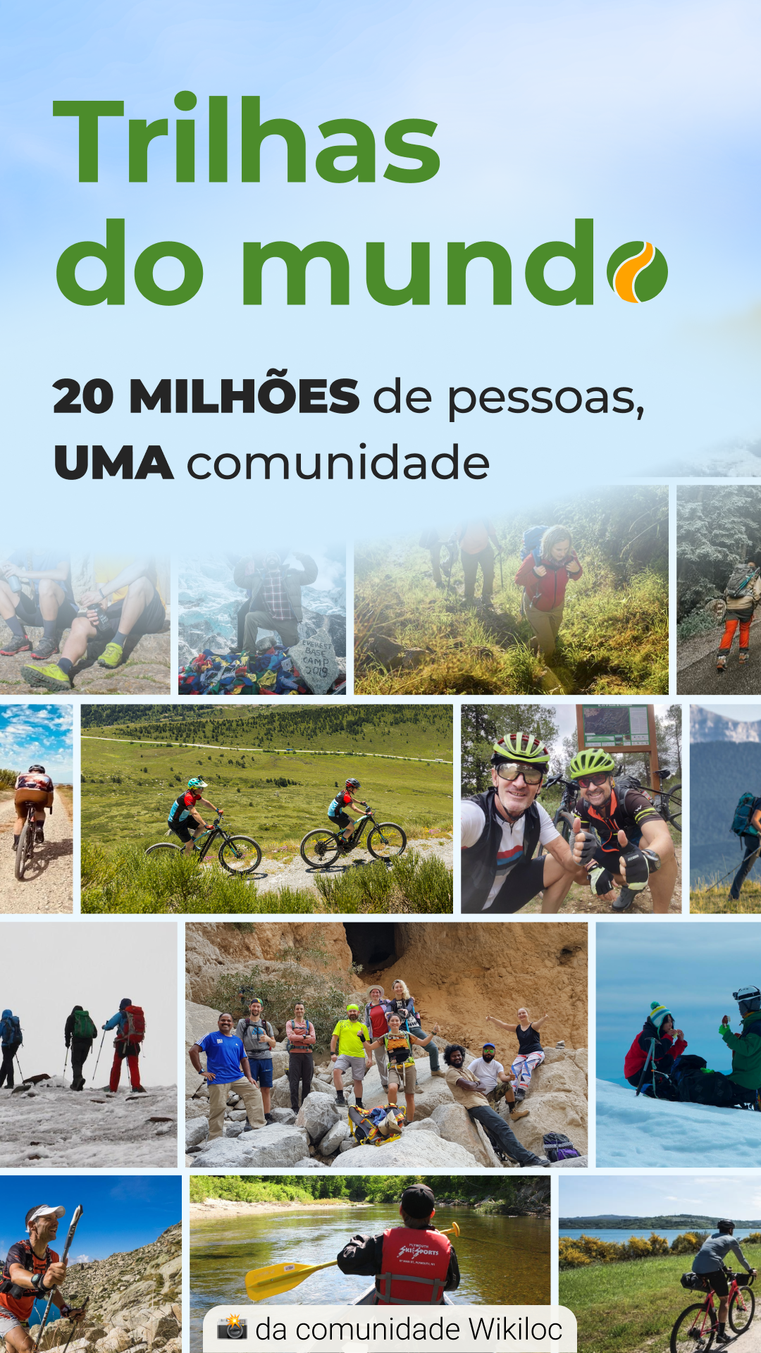Captura de ecrã 1 da app Wikiloc - Trilhas do Mundo